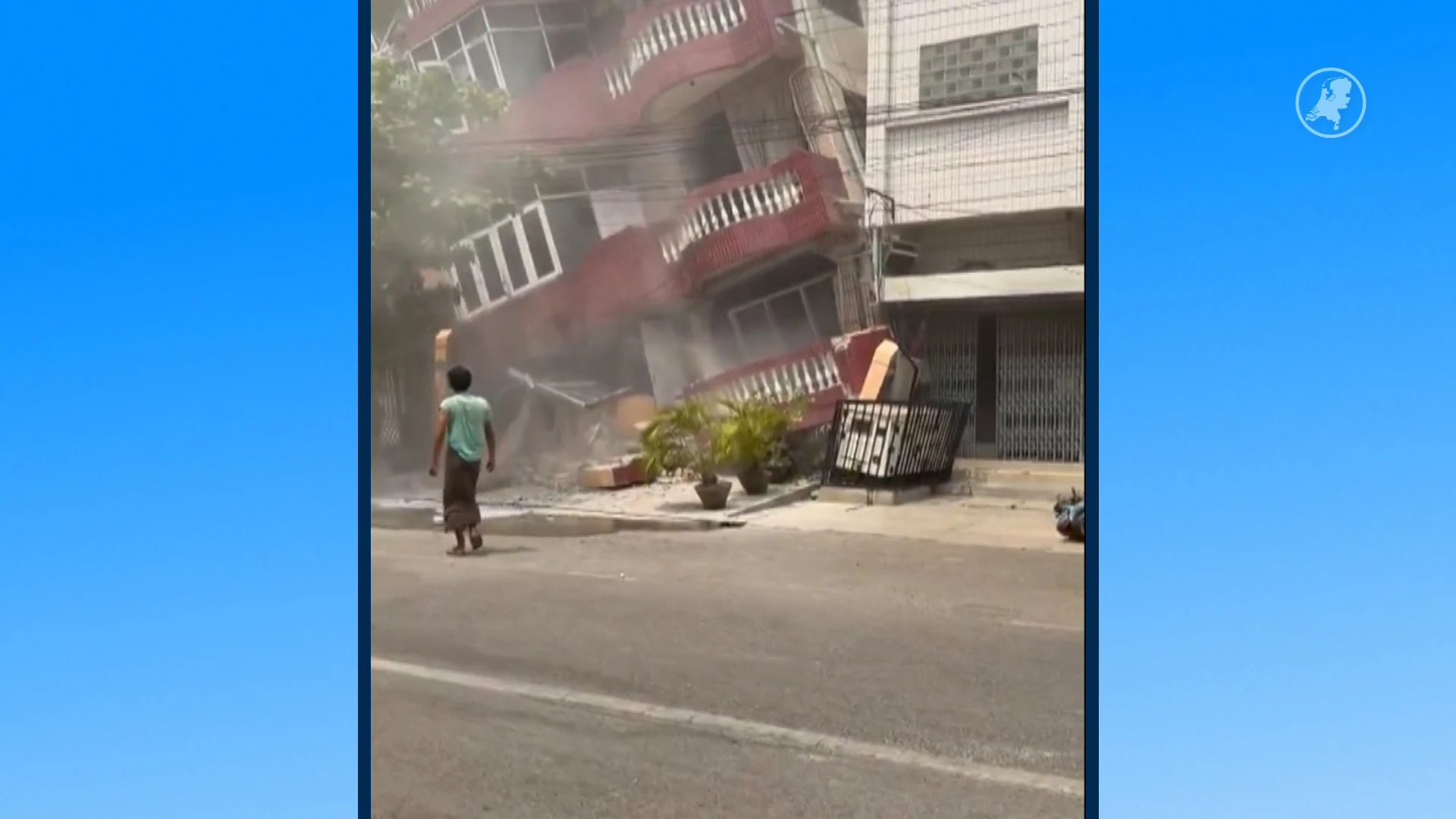 Zware aardbeving in Zuidoost-Azië