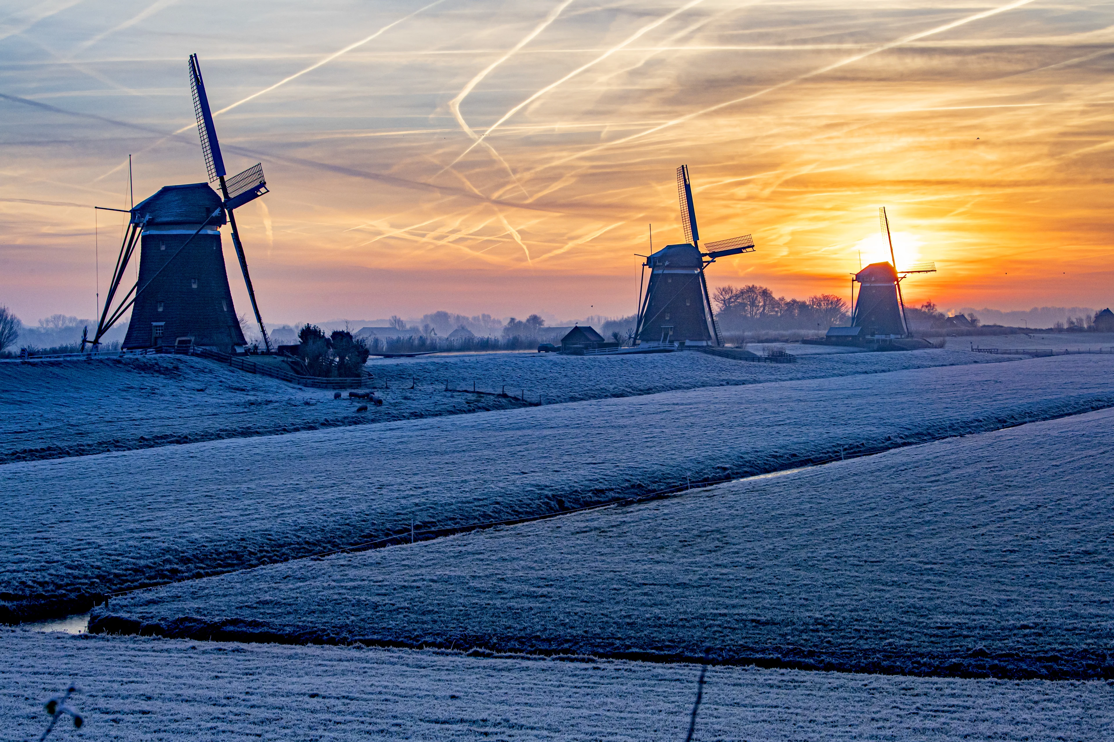 Eindelijk weer een witte kerst? Hier en daar valt wat sneeuw