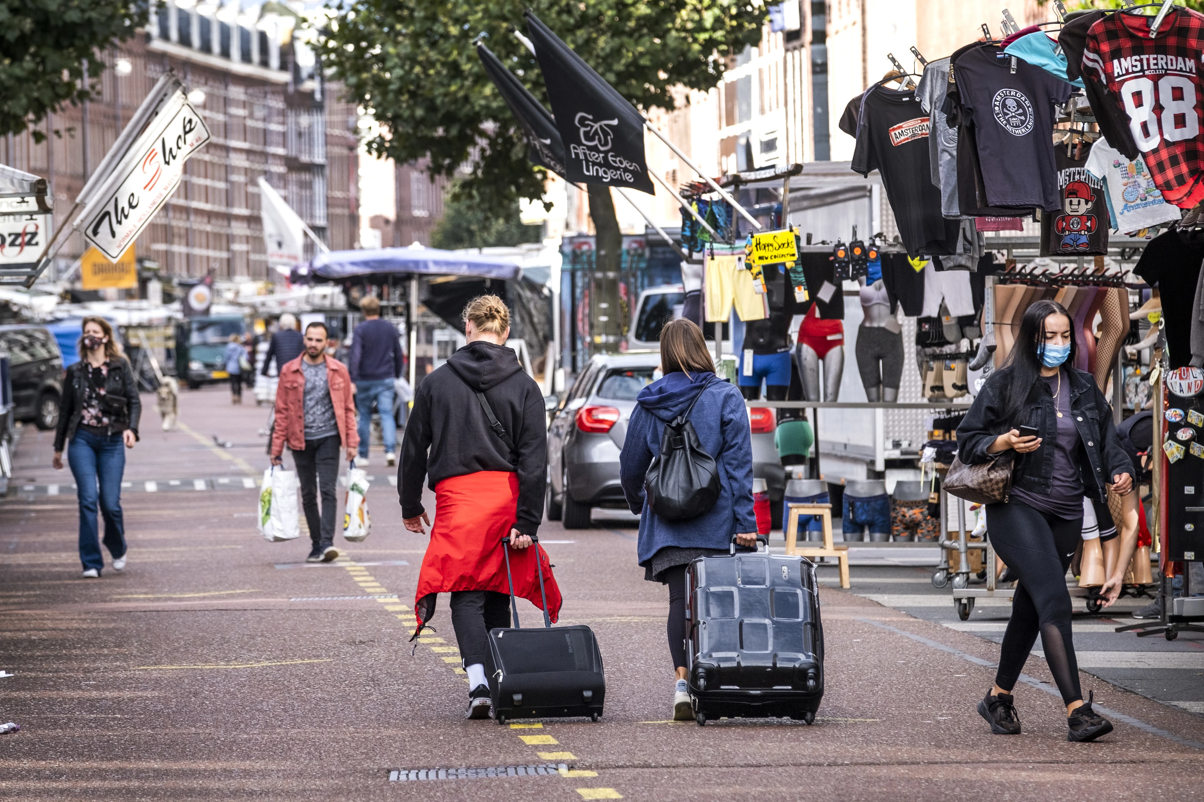 Sector keihard getroffen: ruim 70 procent minder buitenlandse toeristen in Nederland