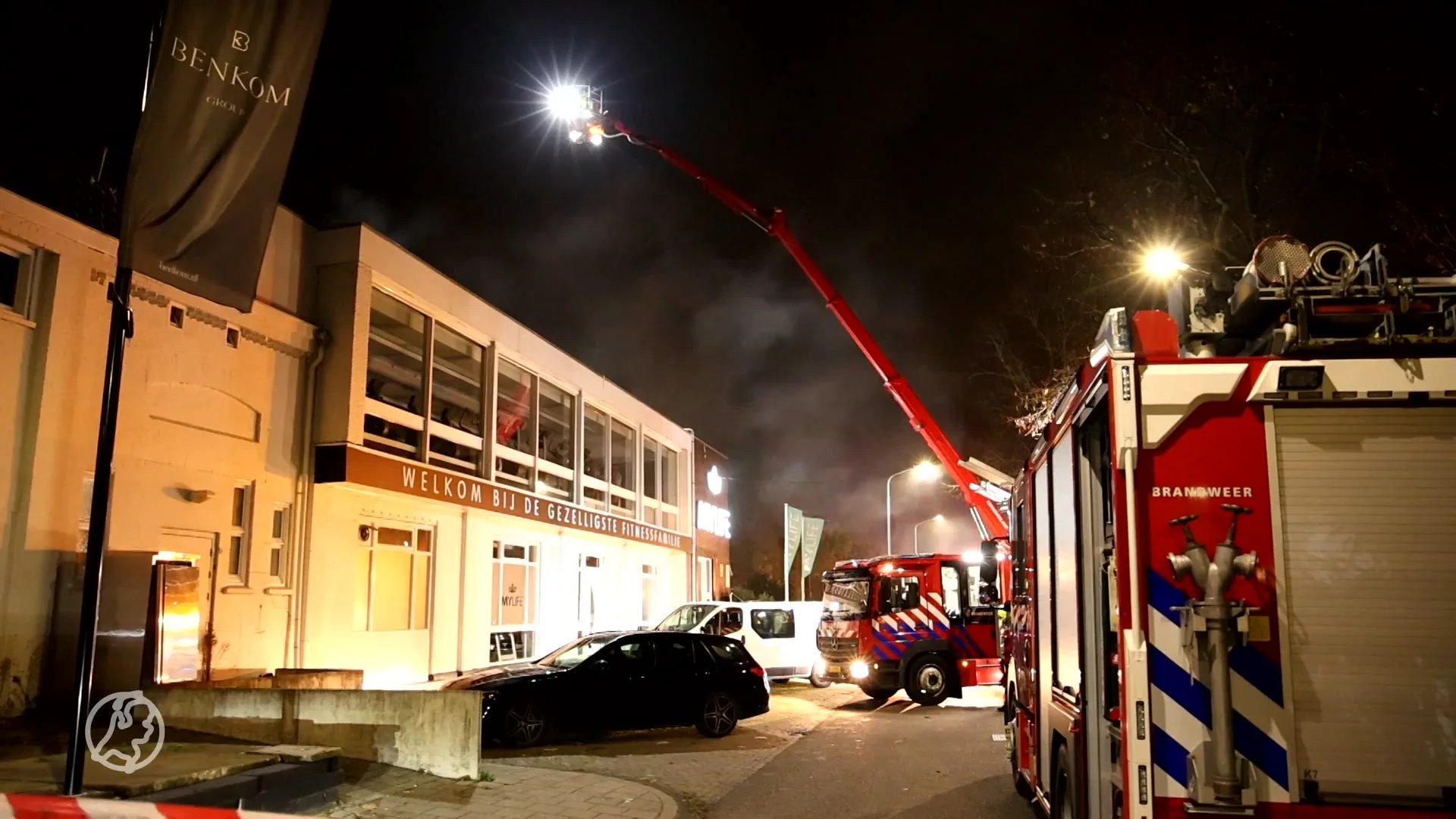 Hotelgasten geëvacueerd door brand in sportschool Hoofddorp