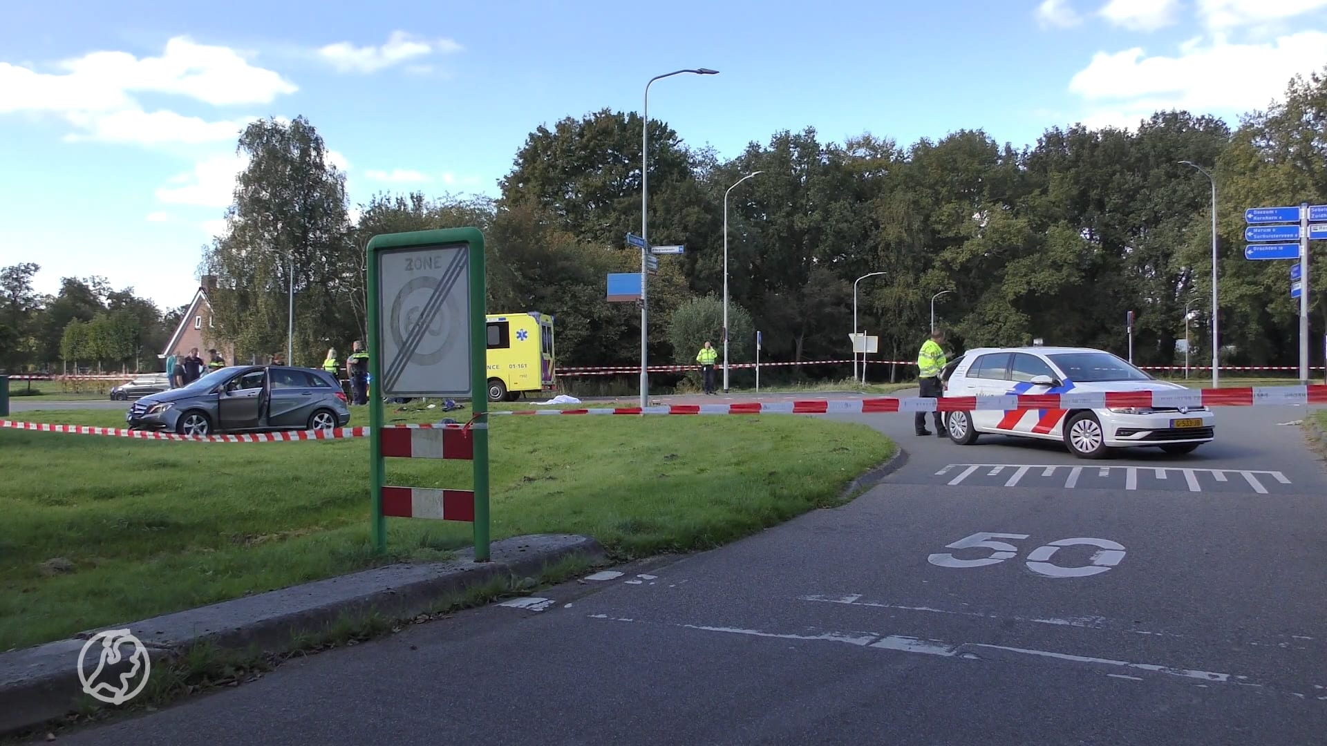 Motorrijder overlijdt na fatale botsing in Grootegast