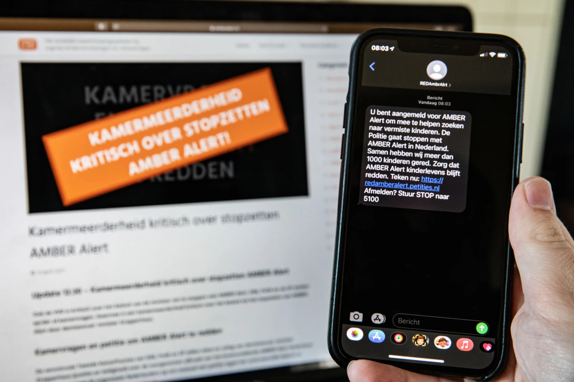 Minister Grapperhaus blijft erbij: politie stopt deze zomer met AMBER Alert