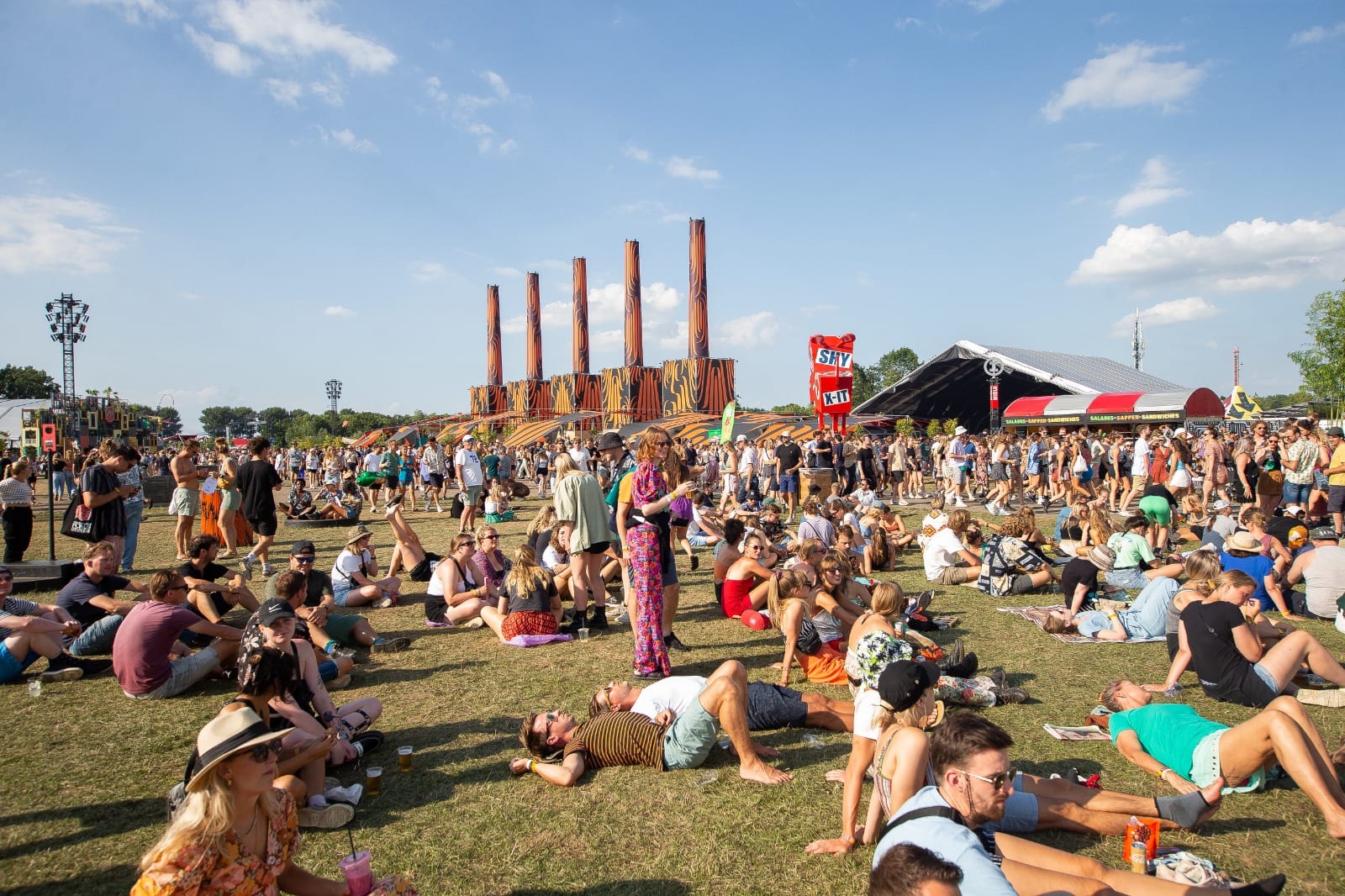 Lowlands neemt nog geen extra maatregelen vanwege verwachte hitte