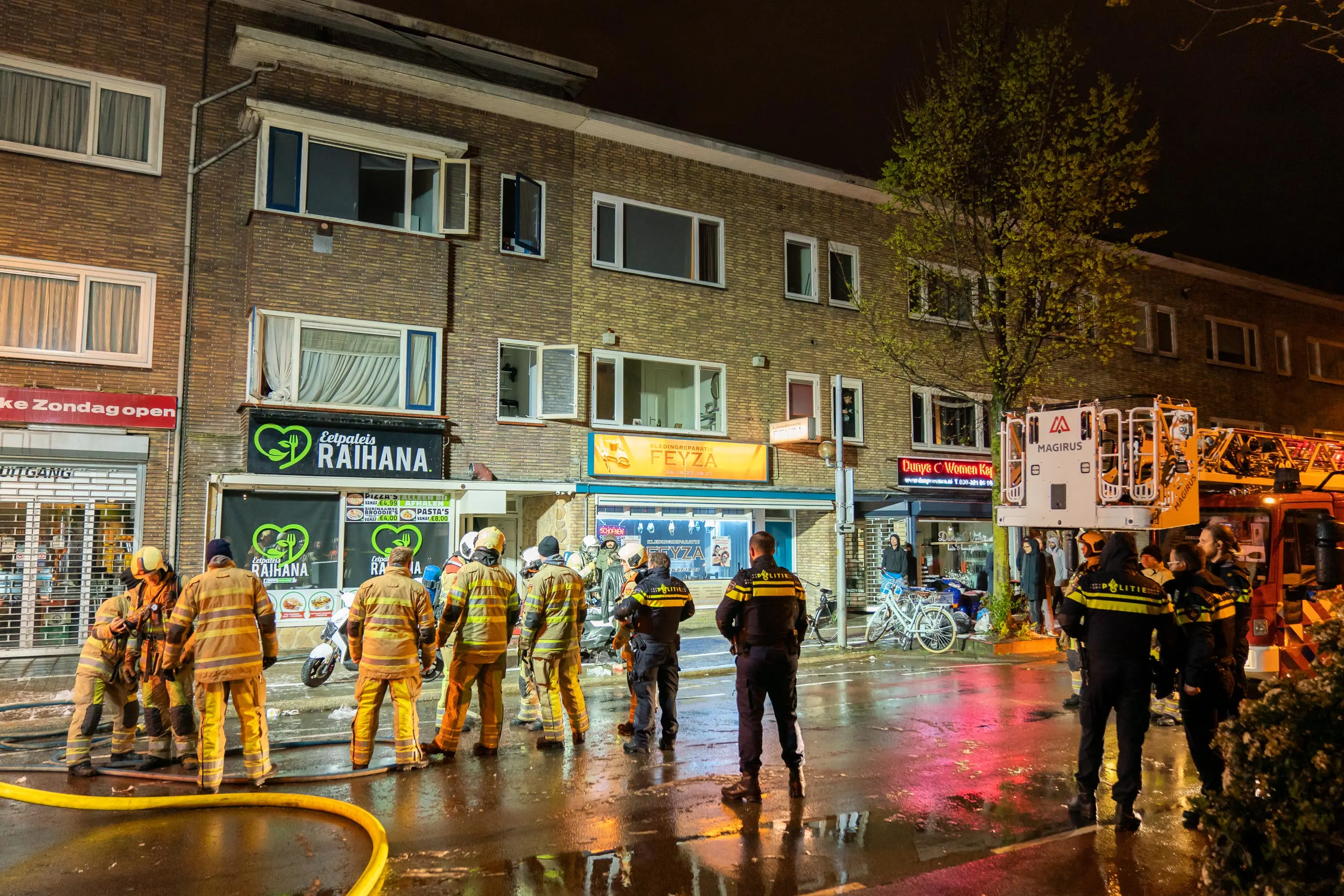 Woningen boven eetpaleis Utrecht ontruimd wegens brand in koelkast