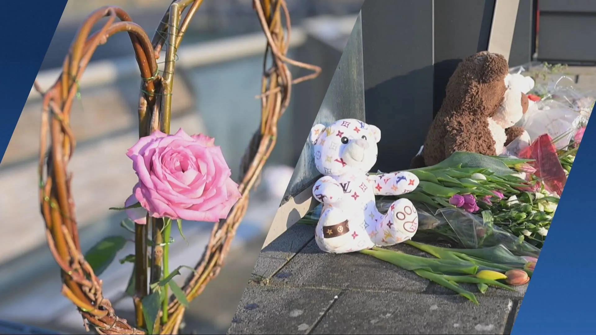Bloemen en knuffels voor verongelukte Raphael (13) in Zoeterwoude