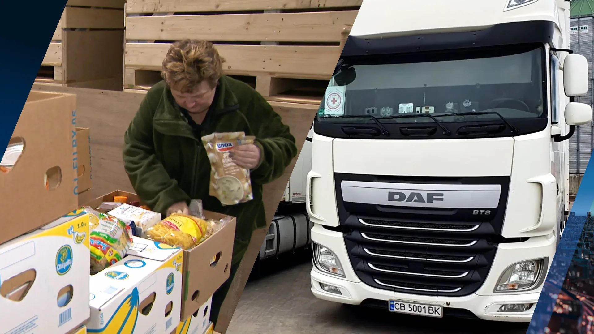 Karin en Gerrit sturen 'vrachtwagens vol hulpgoederen' naar Oekraïne 
