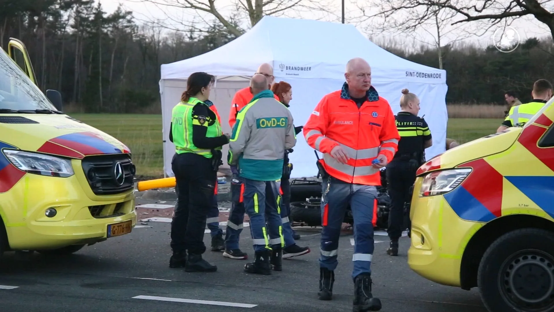 Motorrijdster (32) overleden door aanrijding in Sint-Oedenrode
