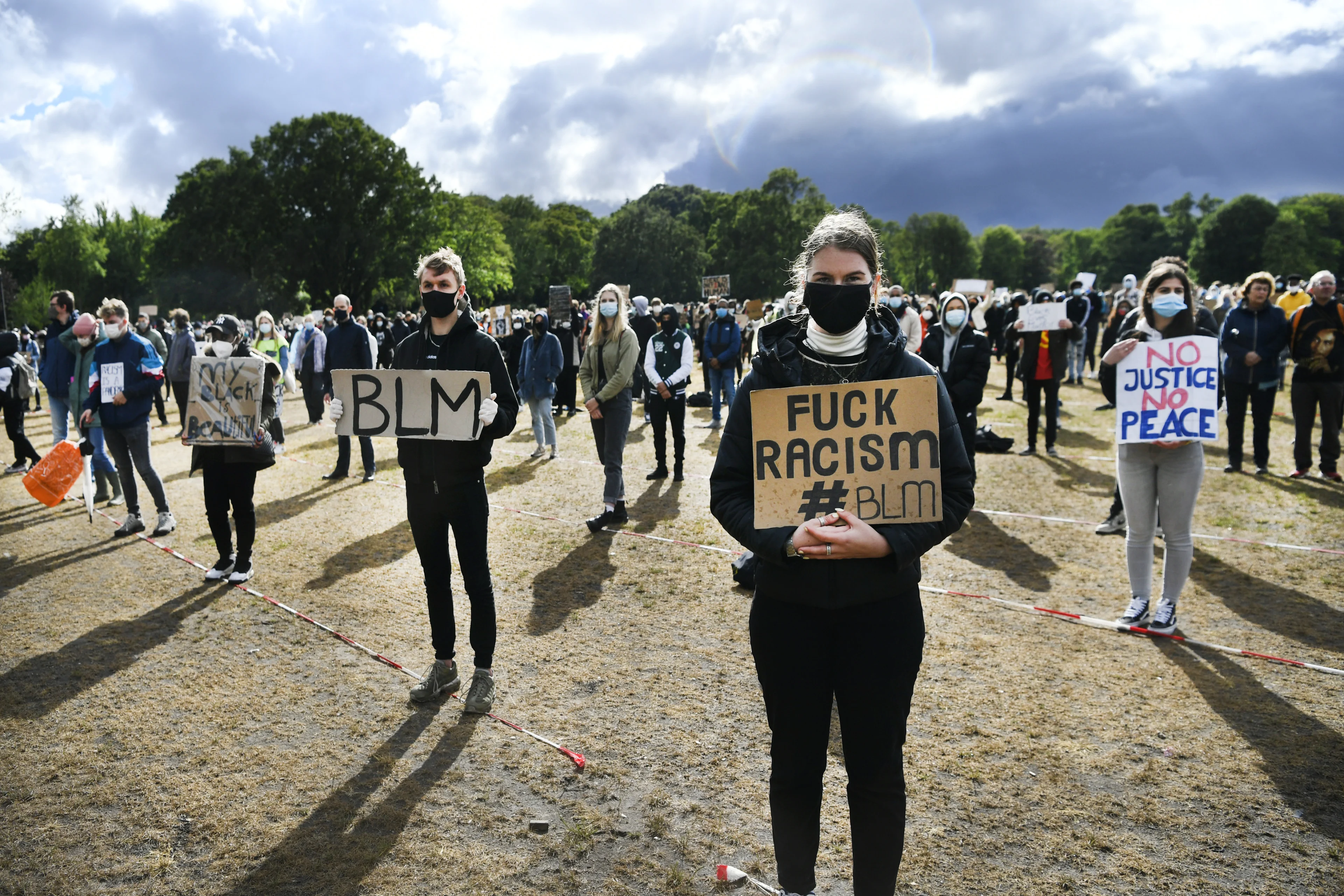 Meeste Nederlanders steunen 'Black Lives Matter'-demonstranten