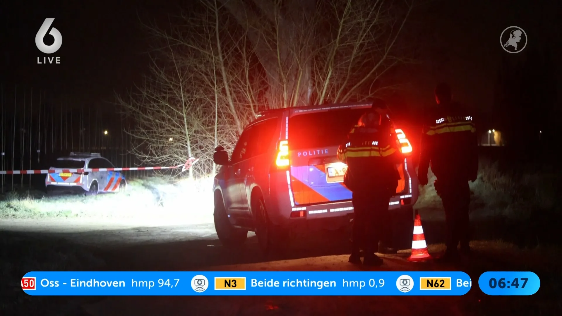 Politie schiet op 43-jarige verdachte bij aanhouding in Haaren