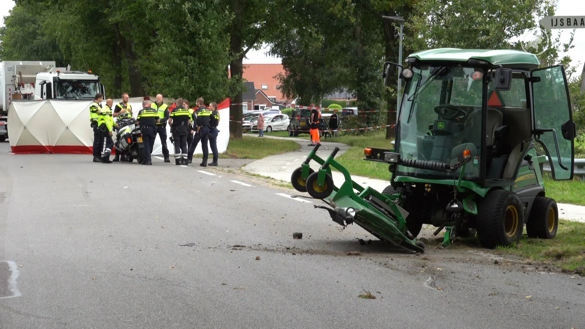 Dodelijke botsing met zitmaaier in 2e Exloërmond