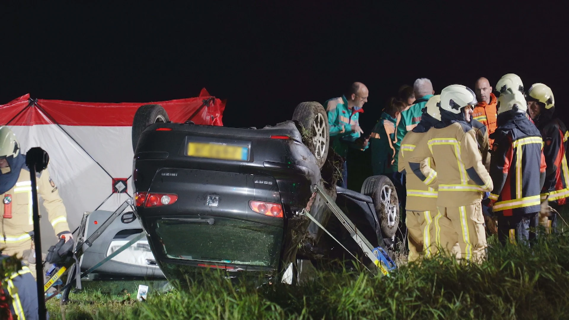 Bestuurder (20) overleden bij ongeluk in Drentse Bruntinge