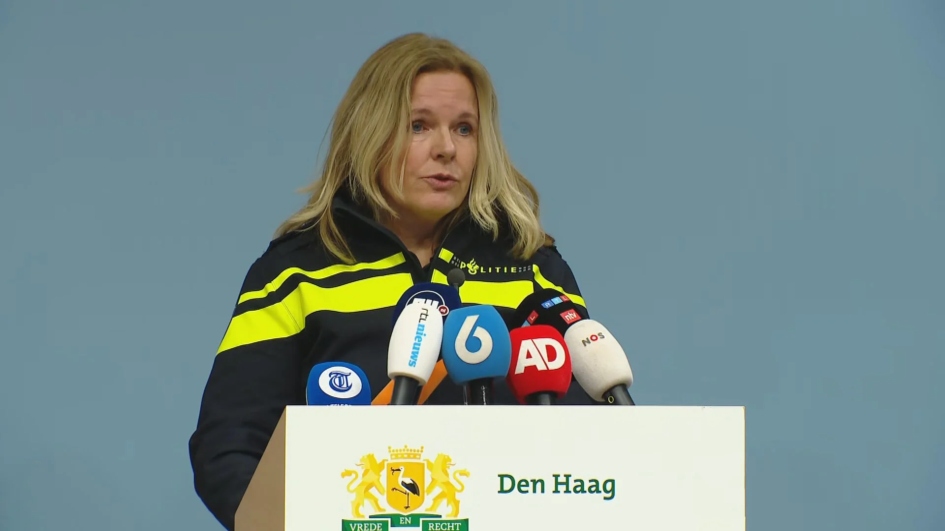 Persconferentie over ontwikkelingen onderzoek explosie Tarwekamp