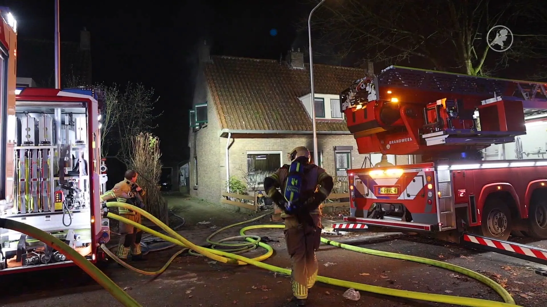 Flinke brand in Driebergen: kind en baby naar ziekenhuis