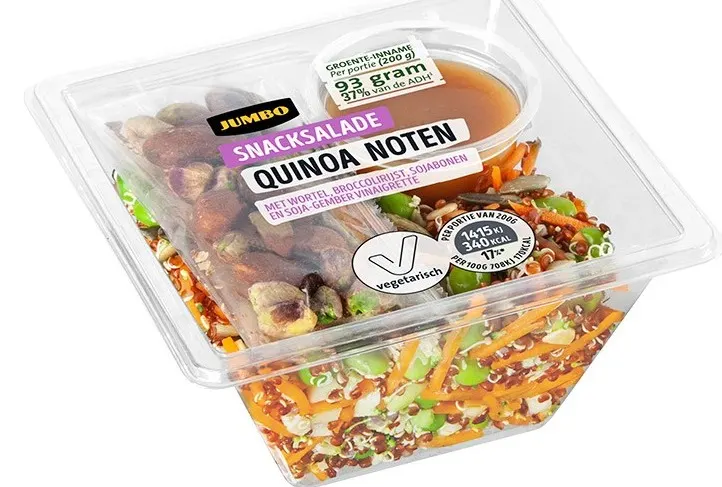 Supergezonde snacksalade blijkt toch niet zo gezond, bevat salmonella