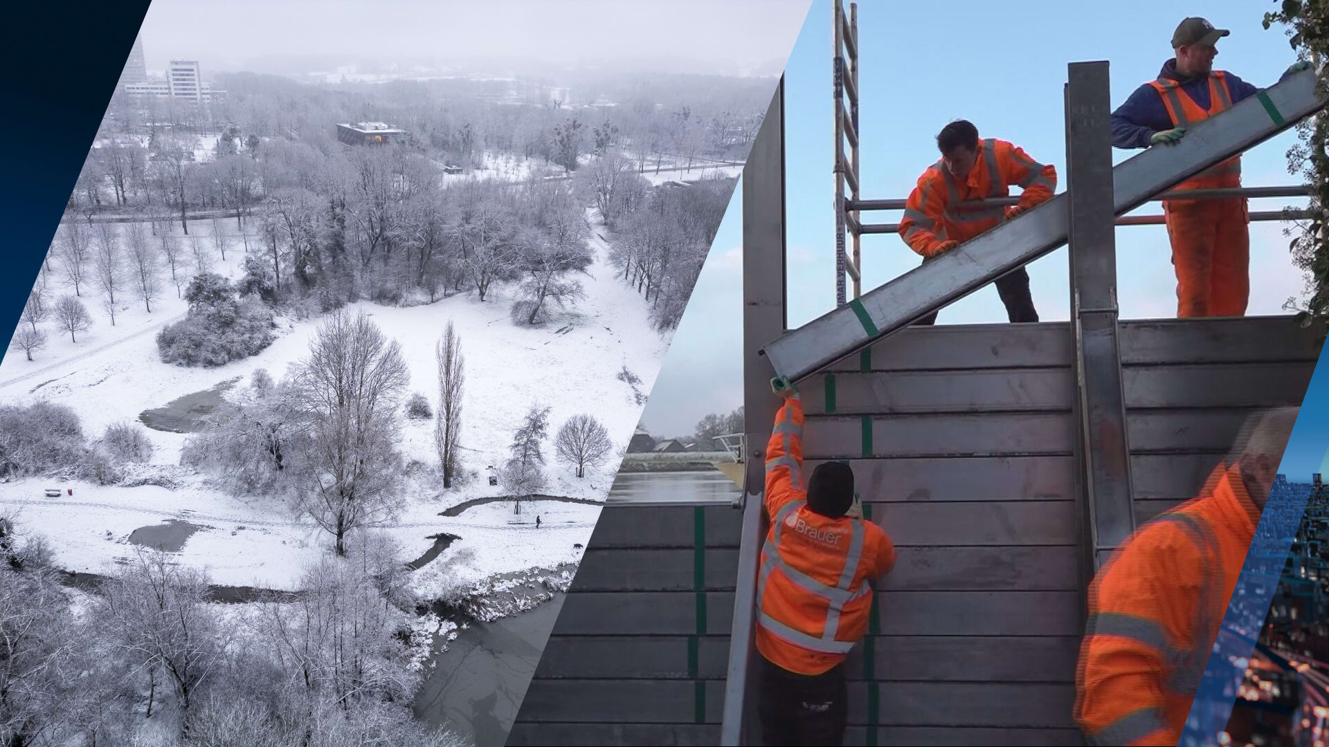 Limburg bereidt zich voor: water in Maas stijgt snel door sneeuw