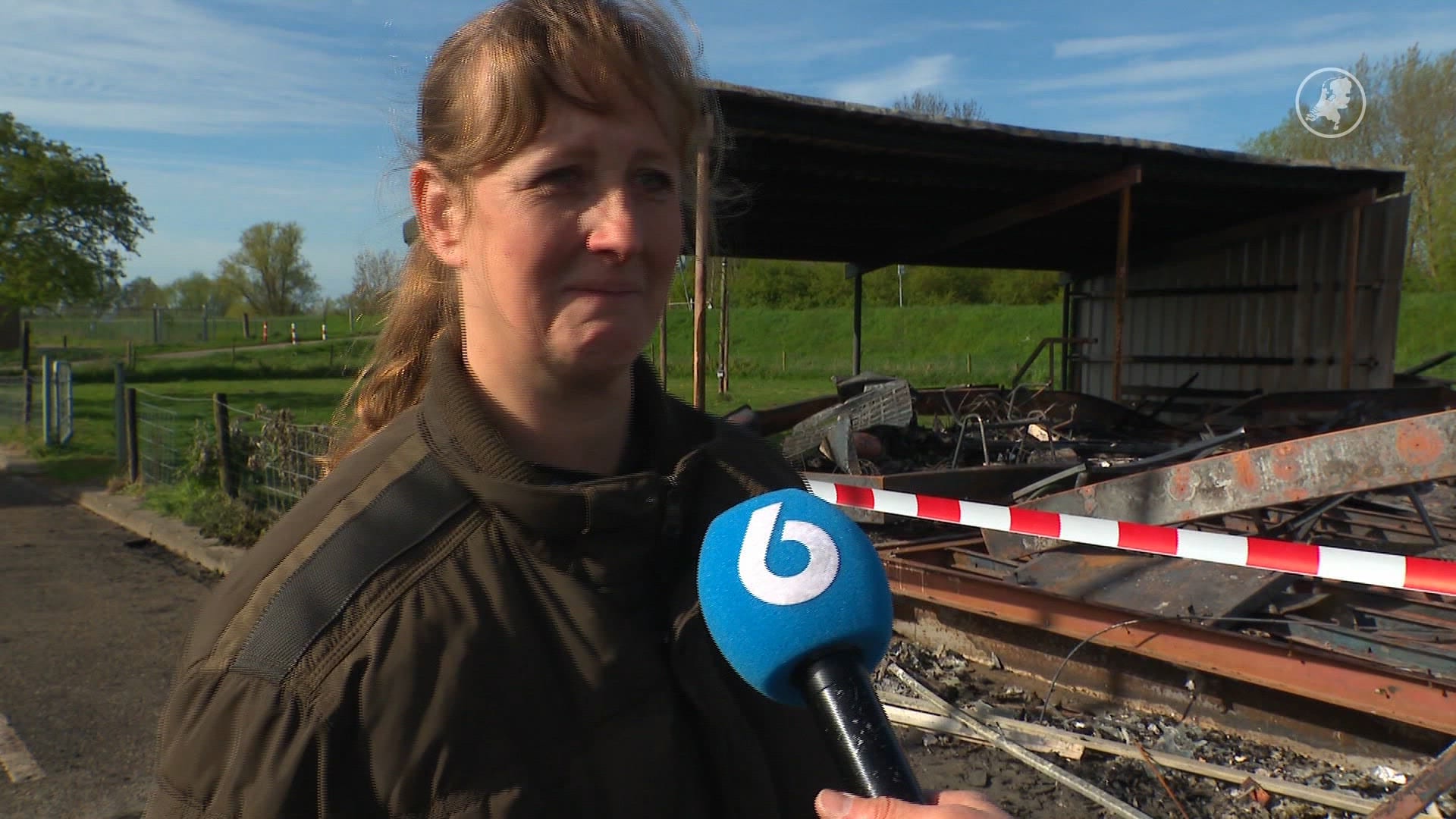 Verdriet om afgebrand gebouw hondenreddingsschool Zutphen
