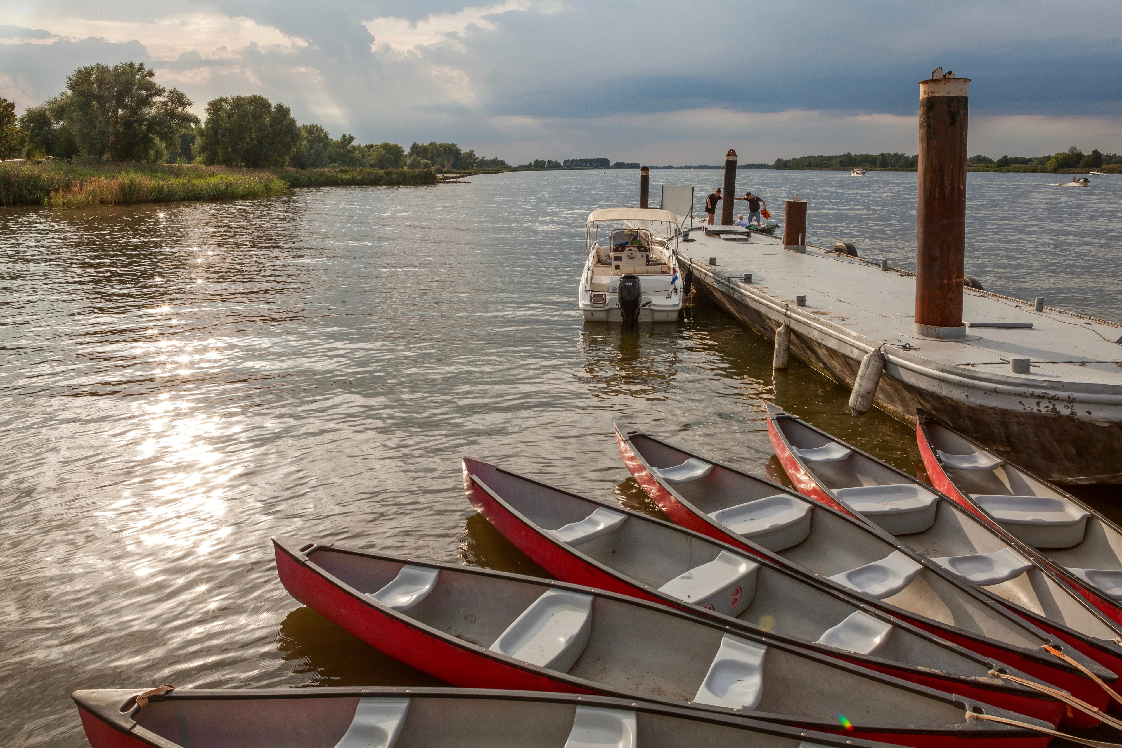 Kano's dobberen leeg op water Biesbosch: politie start zoektocht naar kanoërs