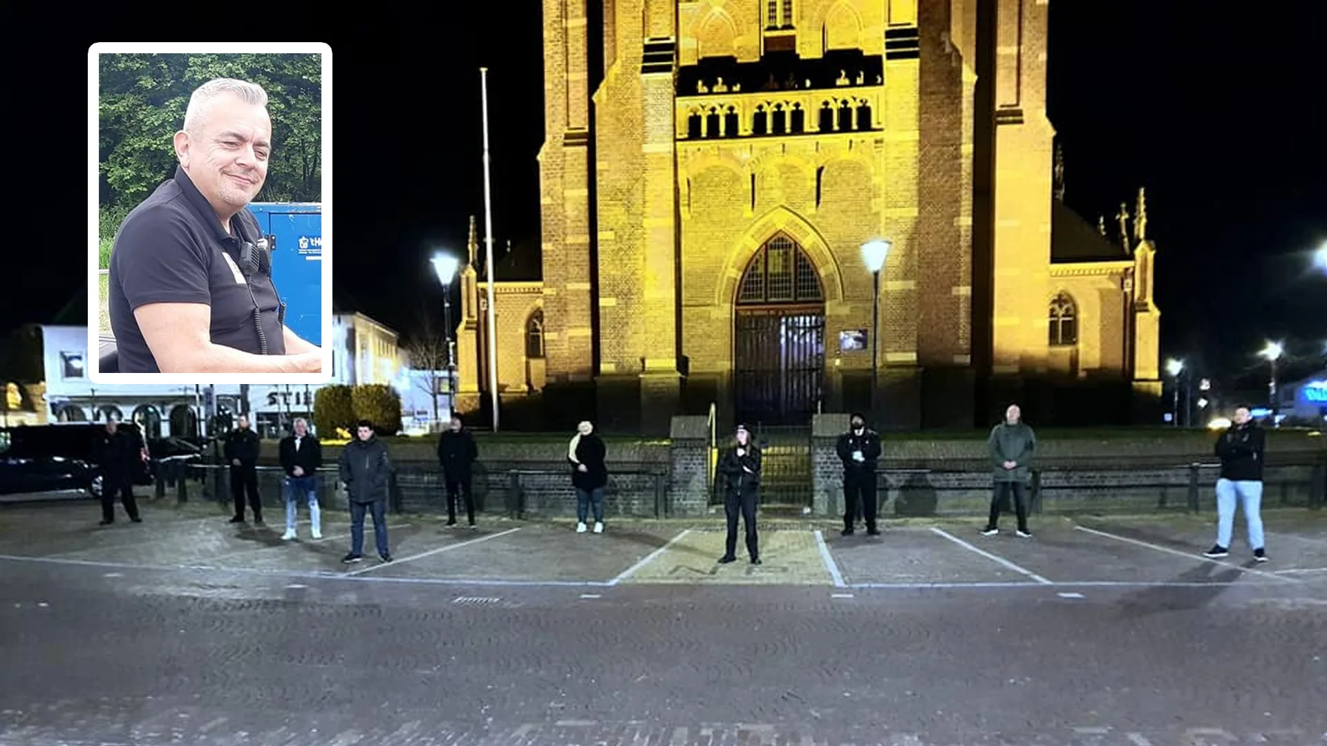 Indrukwekkend eerbetoon aan 'de portier van Schagen' Perry Viguurs