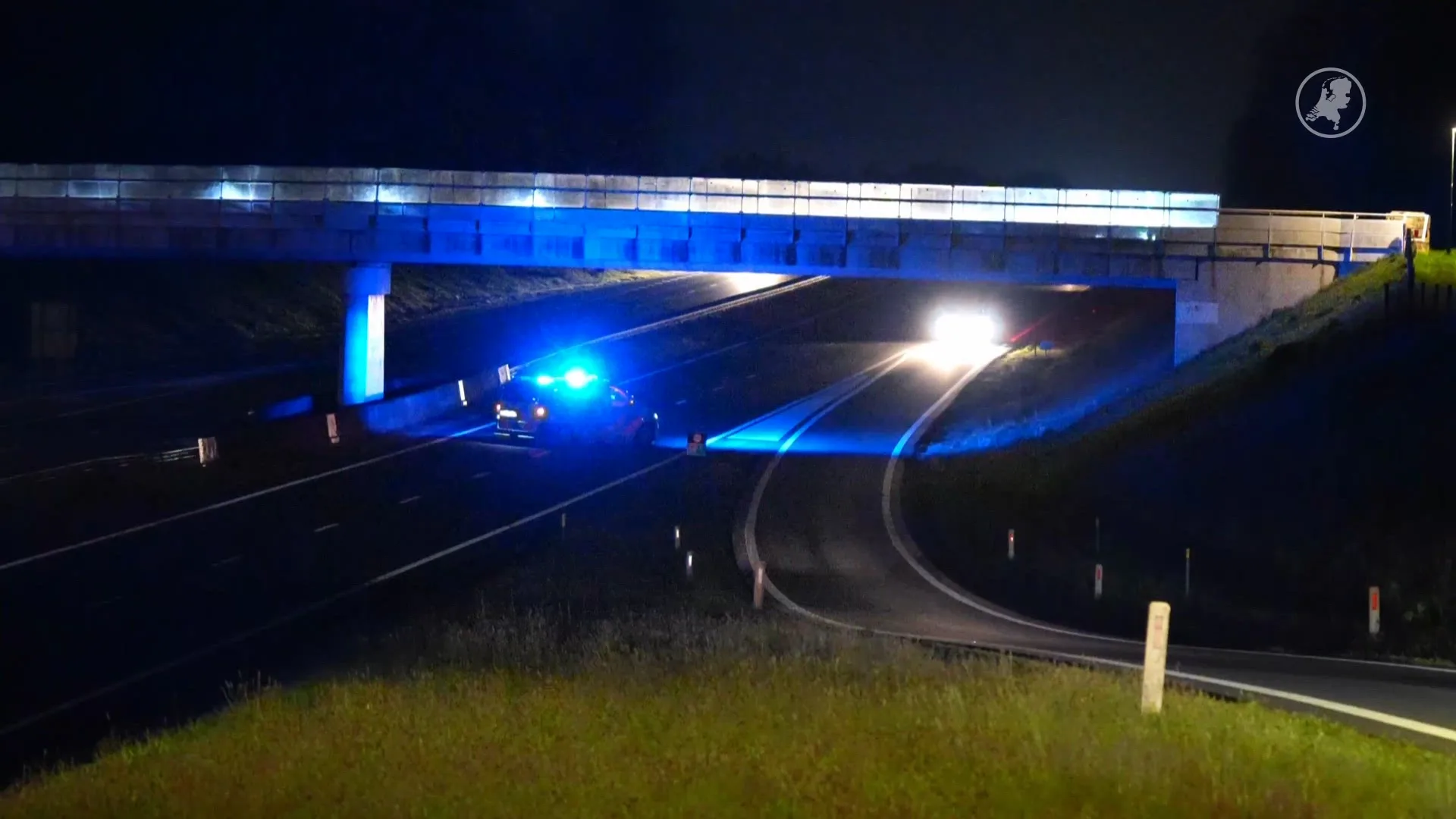 Motorrijder (41) overleden na botsing met ree in Anderen