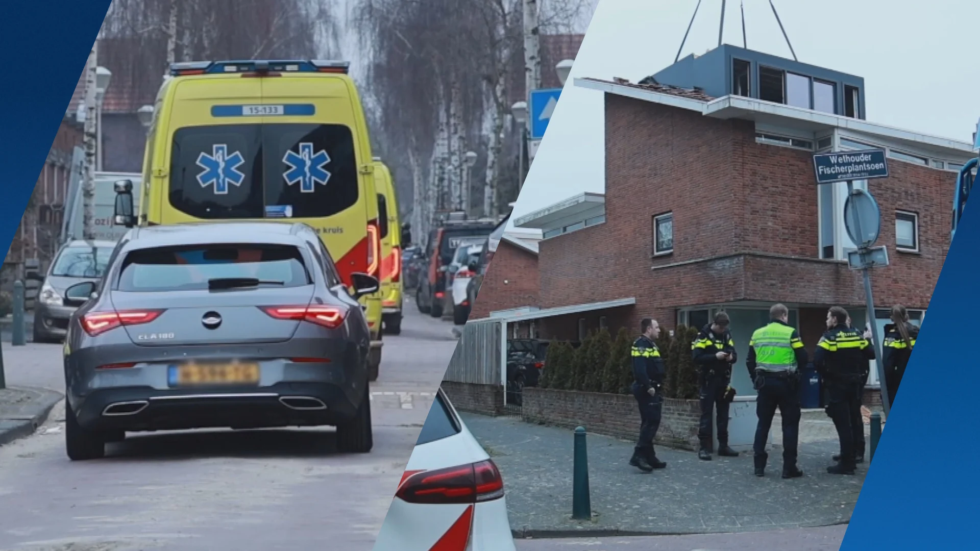 Man overlijdt na val bij hijswerkzaamheden aan woning in Den Haag