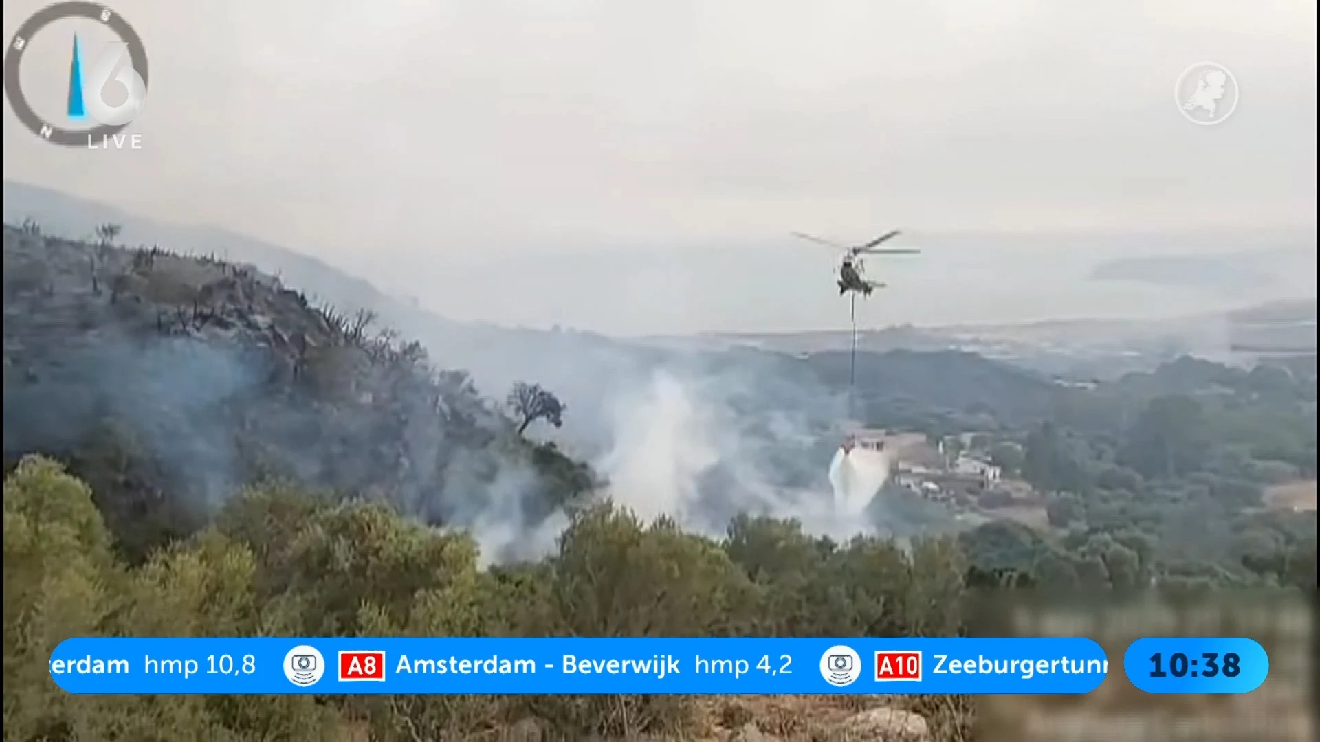 Dode en gewonden bij bosbrand Zuid-Frankrijk