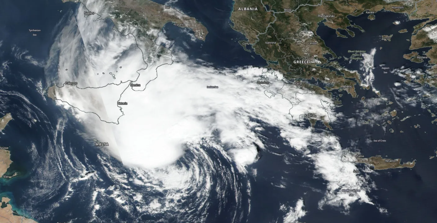 Medicane Ianos nadert Grieks eiland: 'Dit heb ik nog nooit gezien hier'