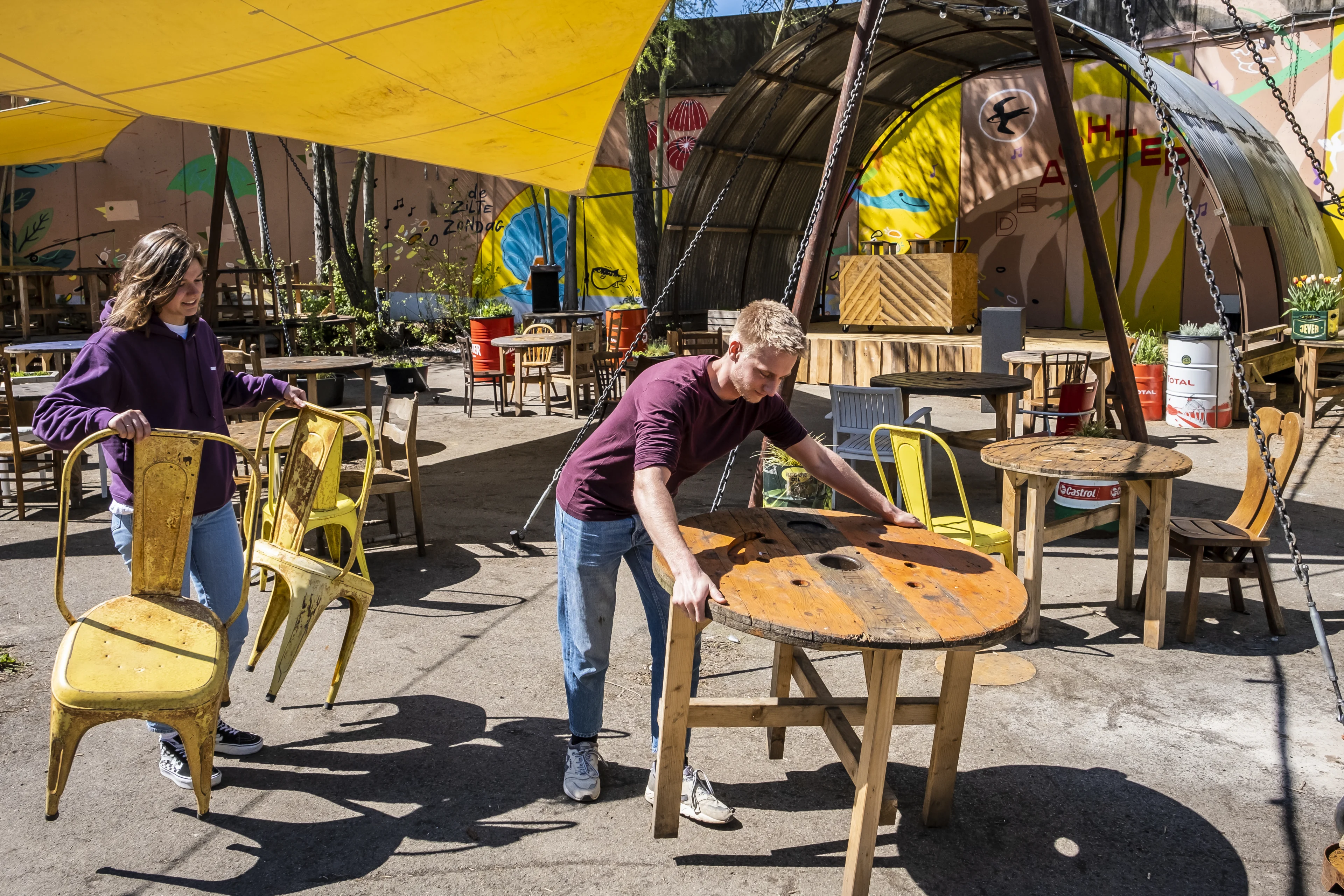 Pak snel een terrasje nu het kan, vanaf morgen wordt het flink kouder