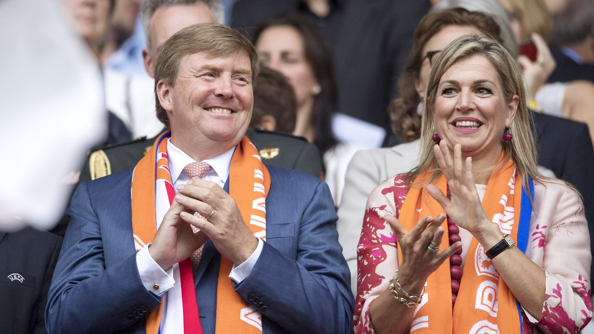 Koningspaar wenst Nederlands elftal 'sportief en spannend' WK