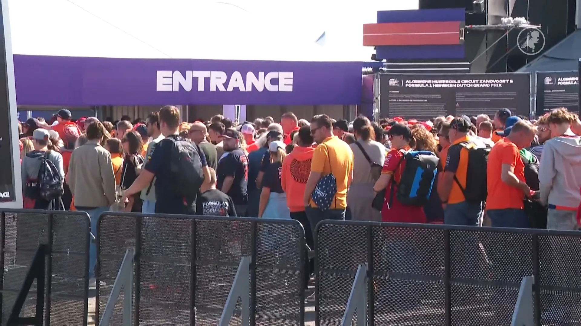 Racefans overspoelen Zandvoort