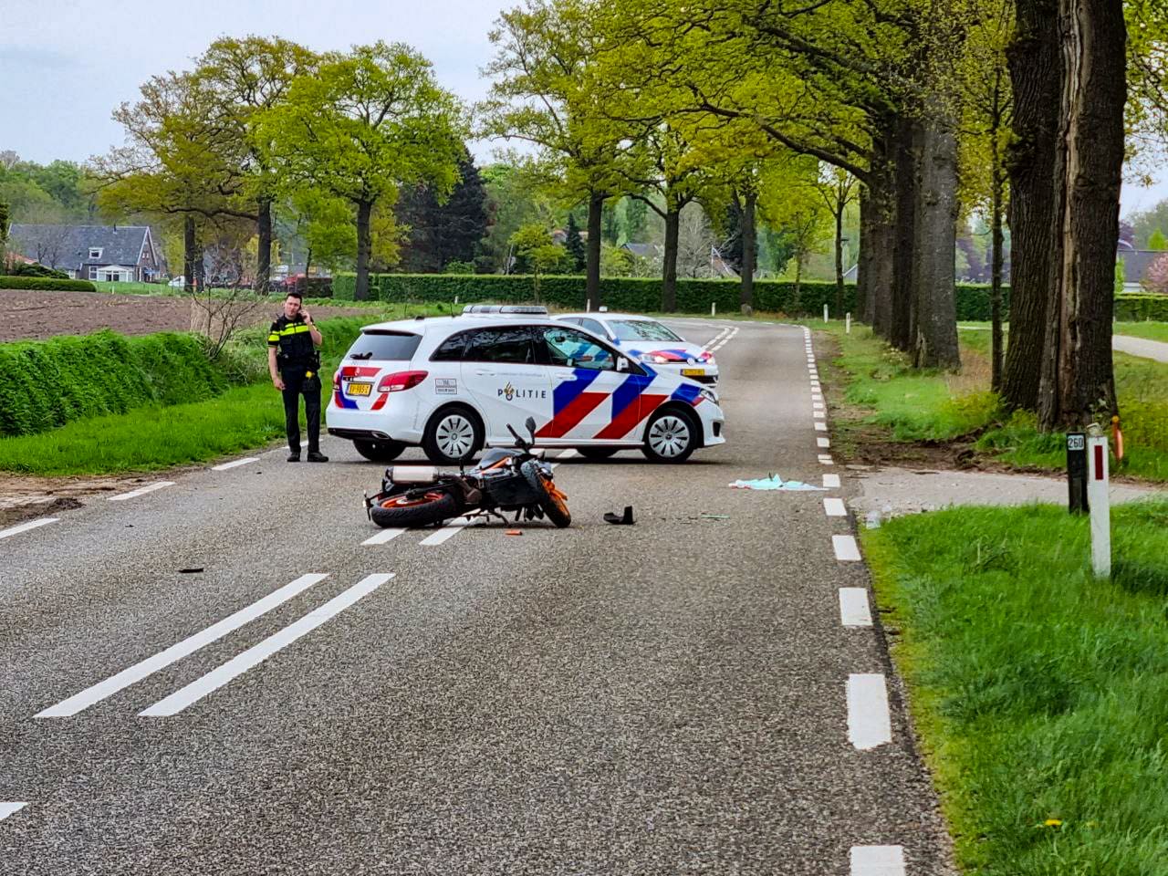 Motorrijder (21) overlijdt tijdens proefrit dag na halen rijbewijs