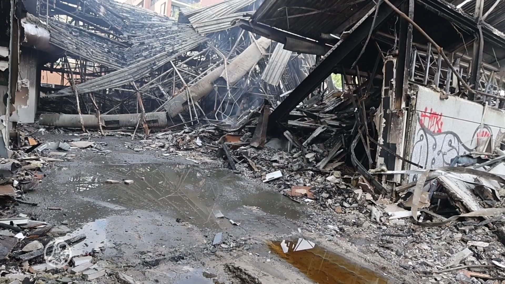 ZIEN: Ravage compleet na grote vuurzee in Eindhoven