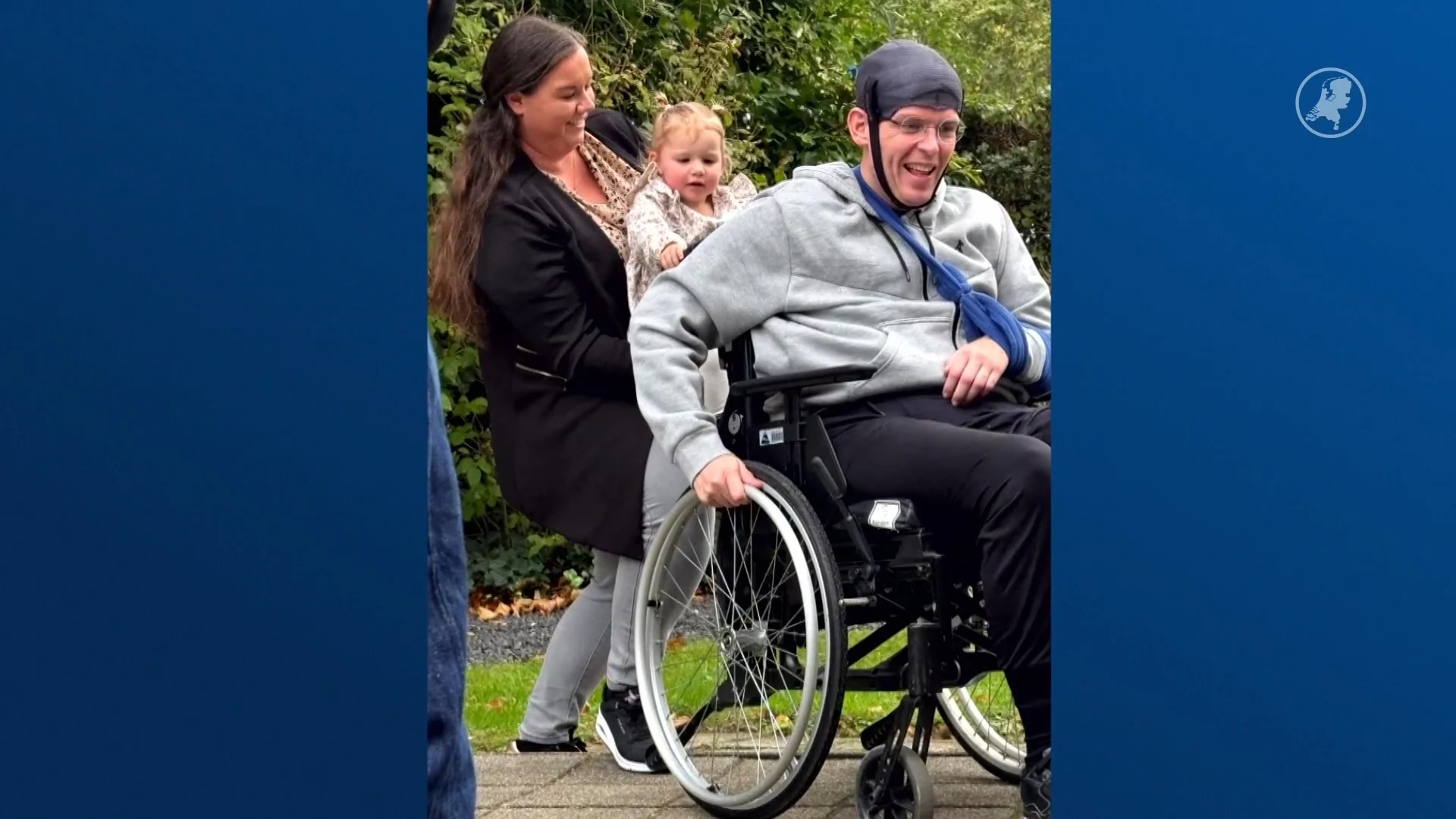 Roy overleeft een hersenbloeding, nu strijdt zijn gezin om hem thuis te krijgen