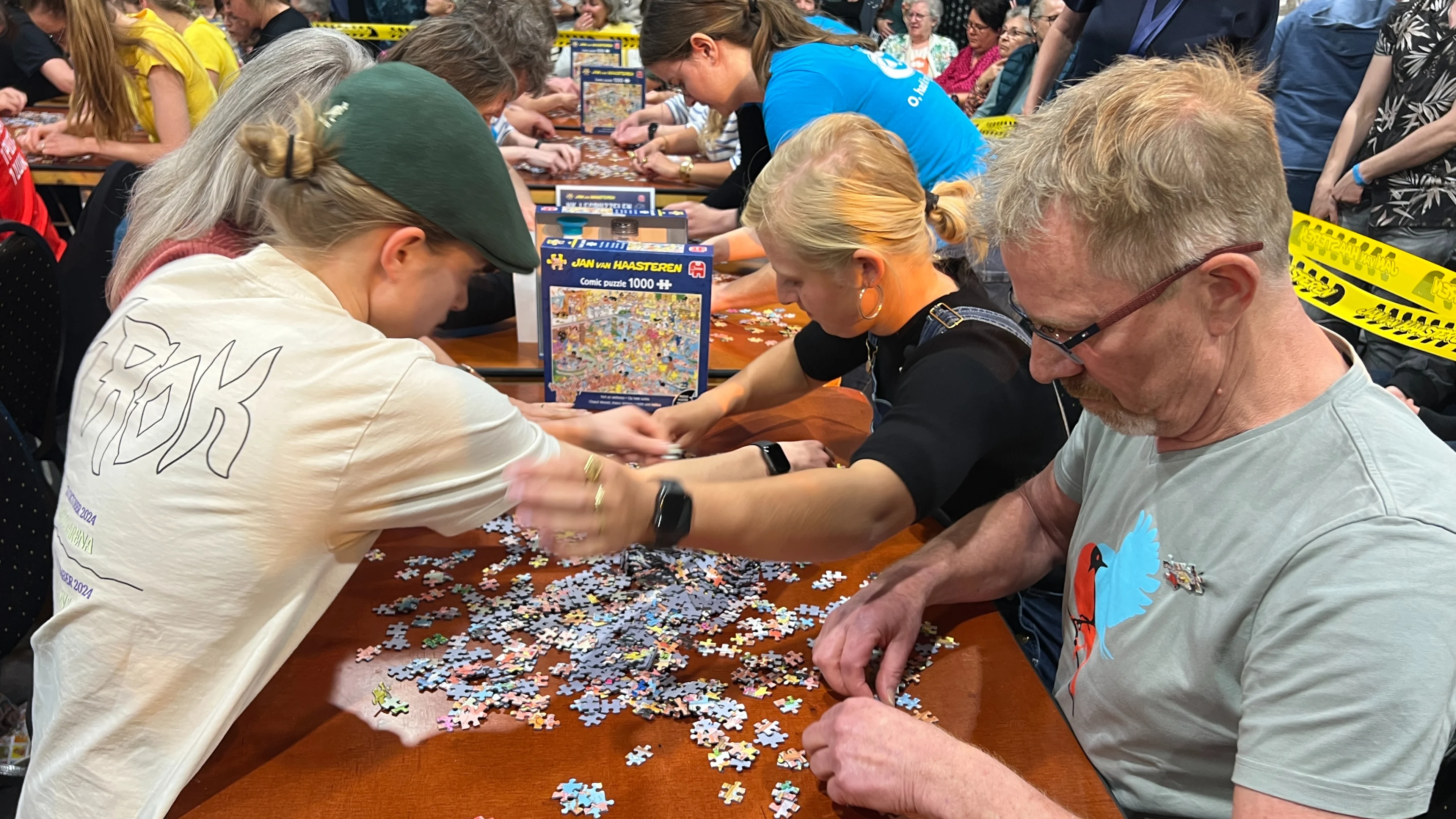 Legpuzzelaars strijden om de seconden in bloedstollende NK-finale