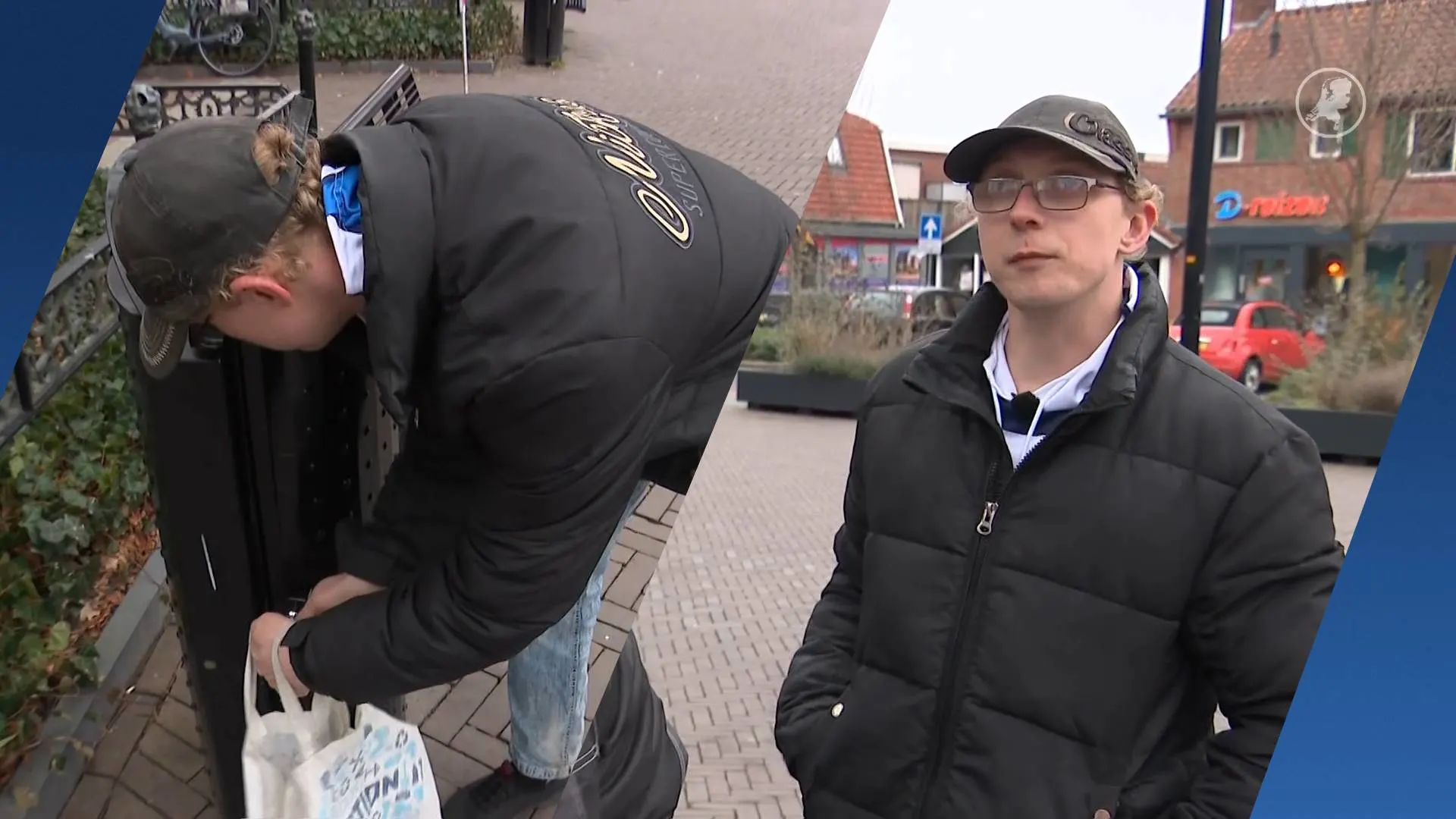 Verstandelijk beperkte Robert raapt blikjes op als dagbesteding, krijgt boete van boa