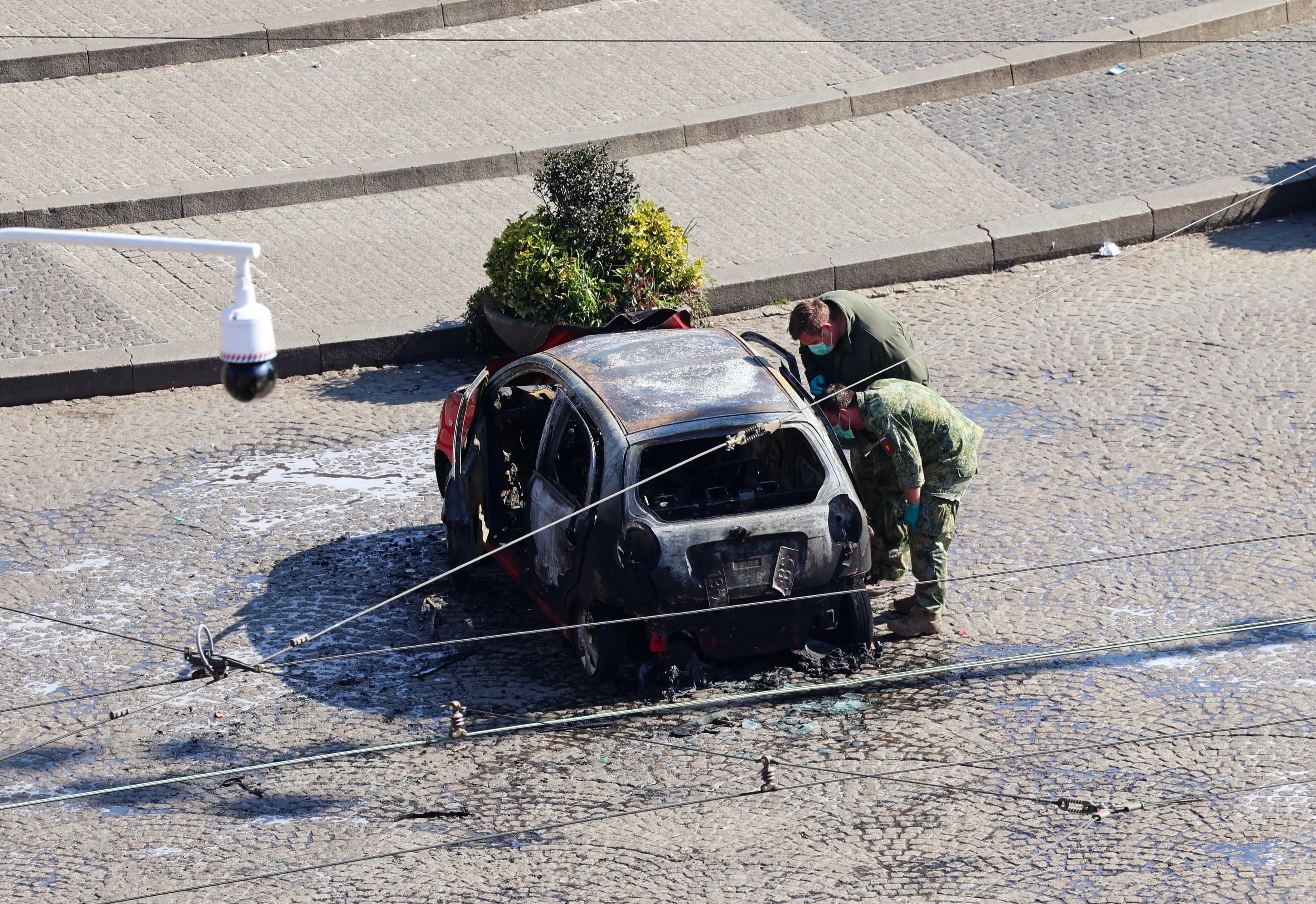 Politie heeft 'sterke vermoedens' dat bestuurder ontplofte auto Dam zelfmoord wilde plegen