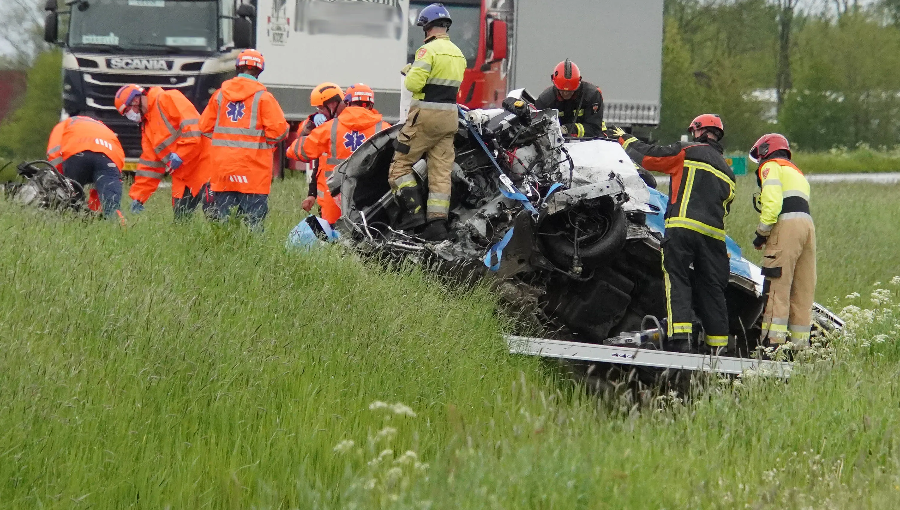 Dode door verkeersongeluk op de N46 bij Zuidwolde
