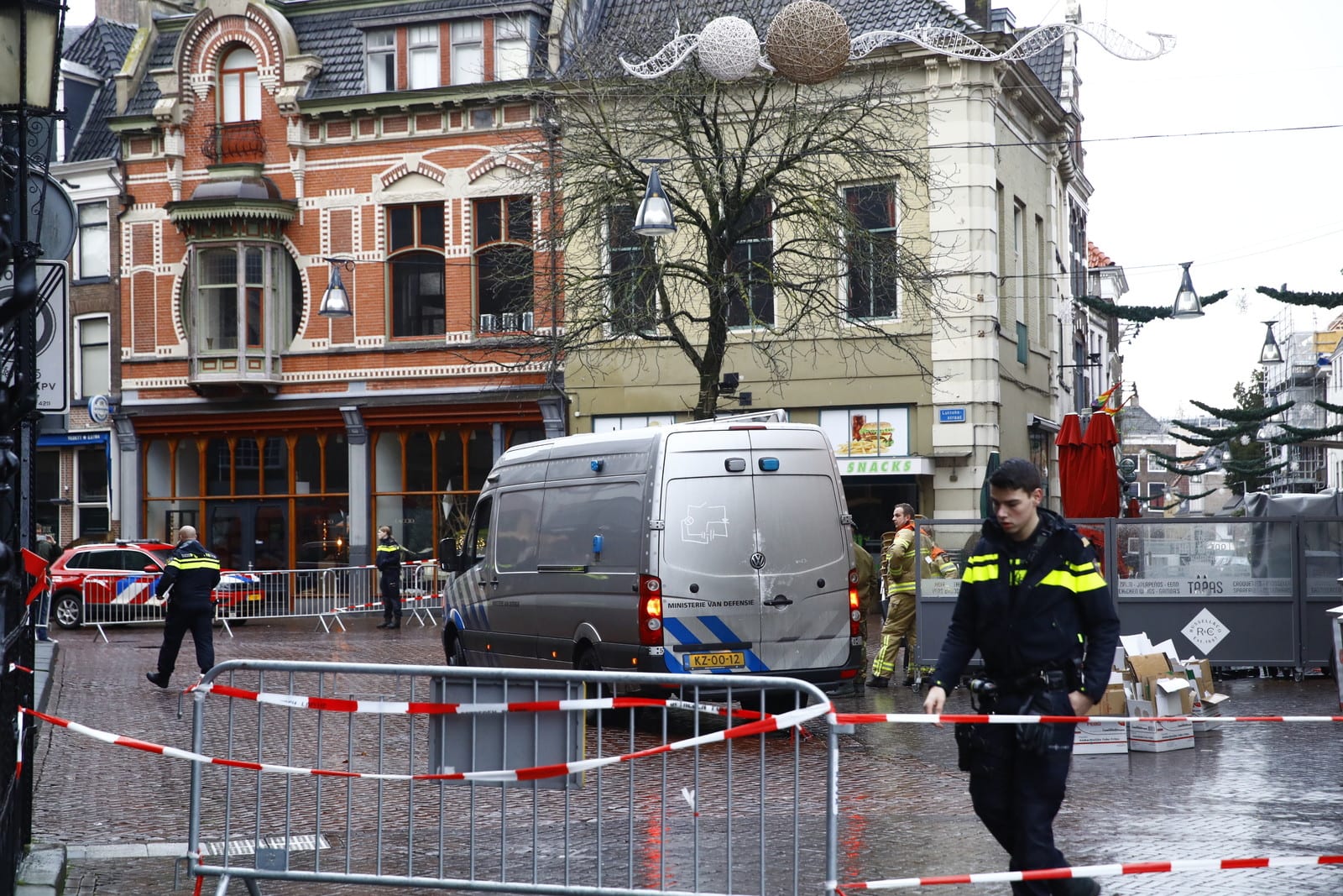 Café Bruut in Zwolle weer de dupe van een handgranaat