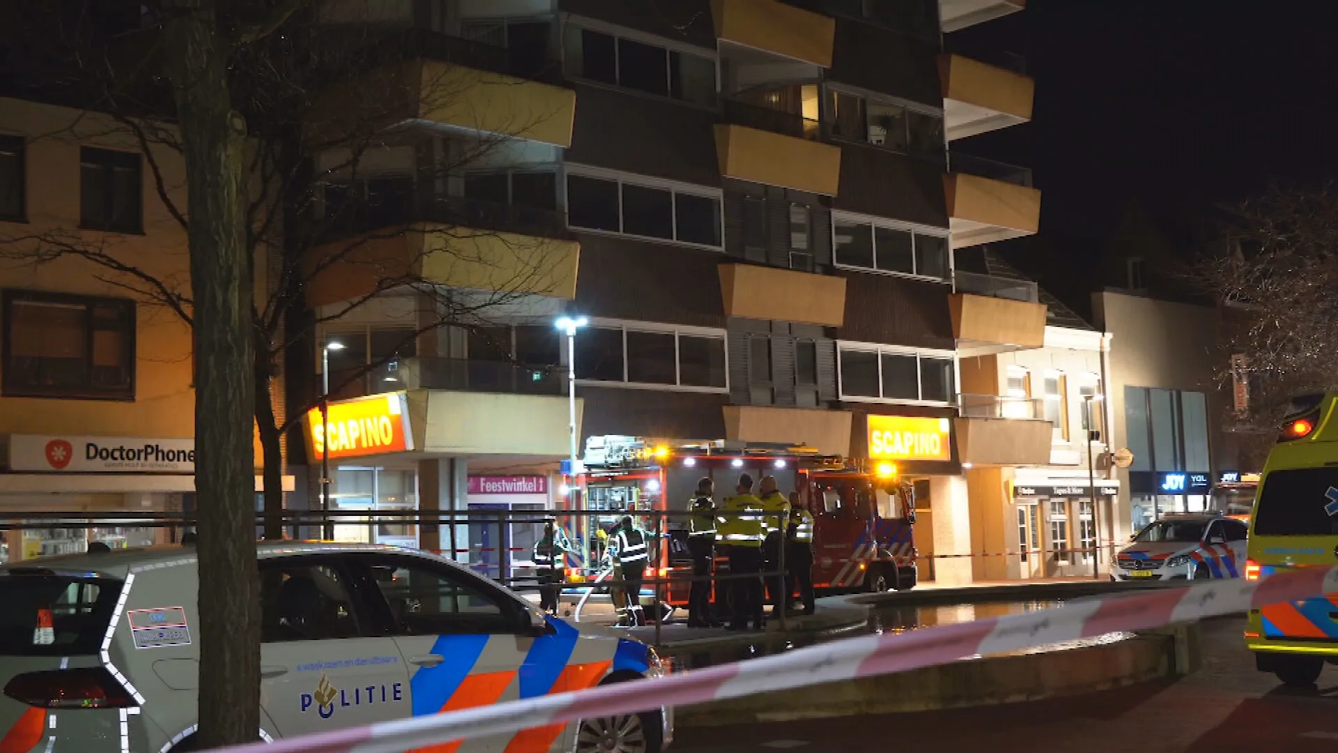 Bewoners flatgebouw Hoogeveen geëvacueerd na brand in appartement