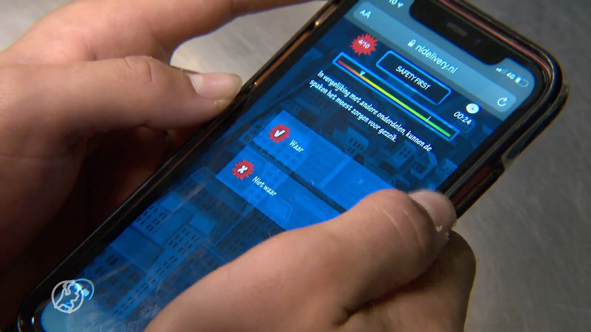 Maaltijdbezorgers krijgen verkeersles via app: 'Herhalen van regels kan nuttig zijn'