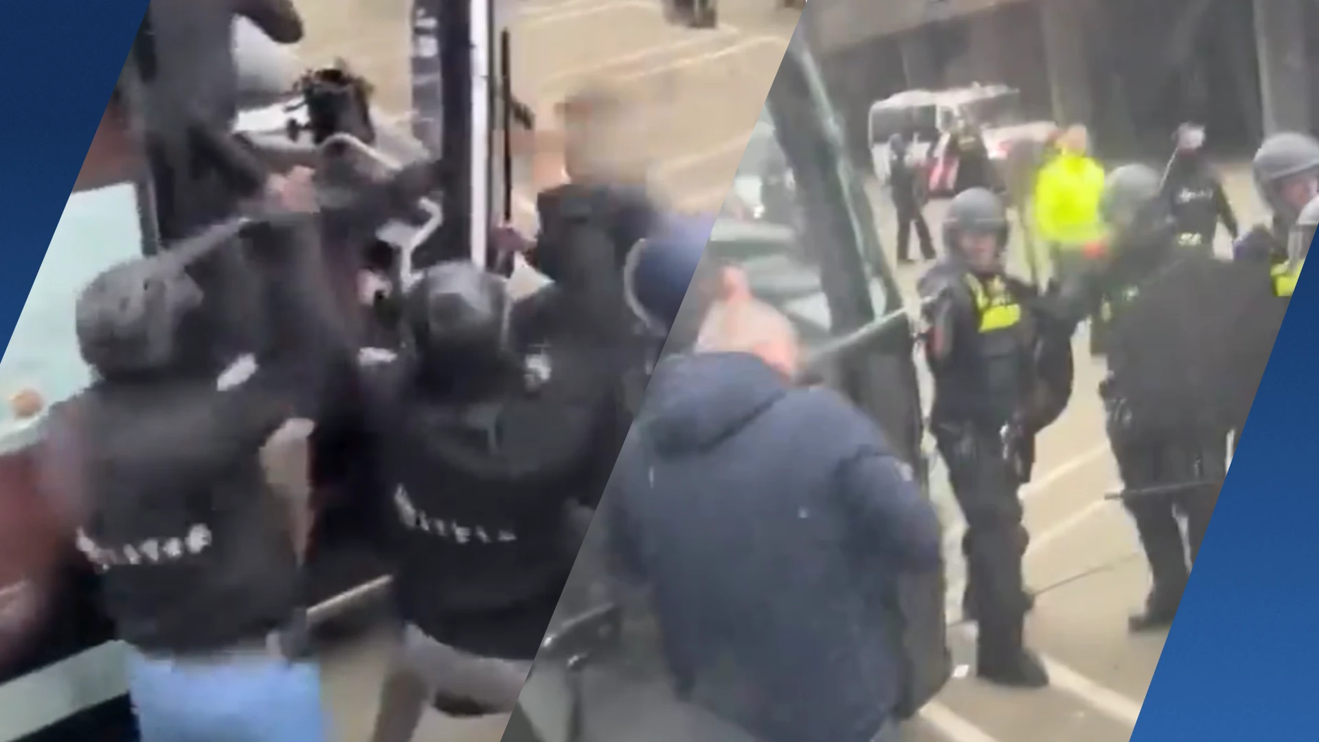 Woede bij Feyenoord-supporters na hard politieoptreden in Utrecht