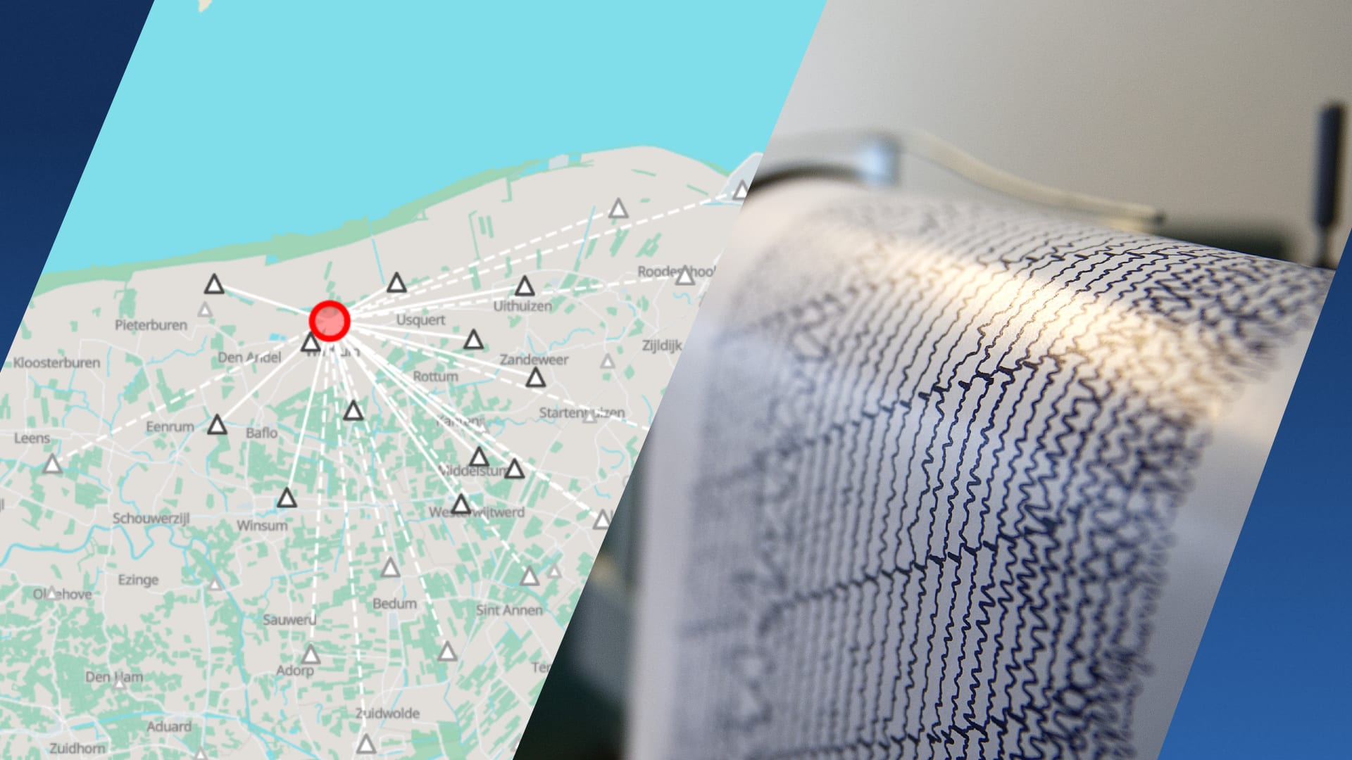 Nachtelijke aardbeving met kracht van 2.1 schrikt inwoners Warffum op