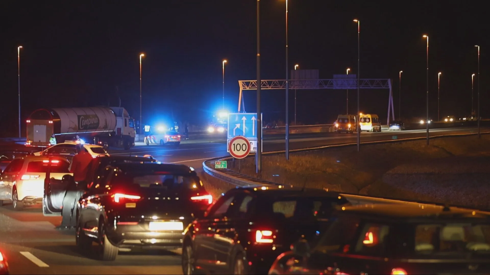 Motorrijder omgekomen bij ongeval op A6