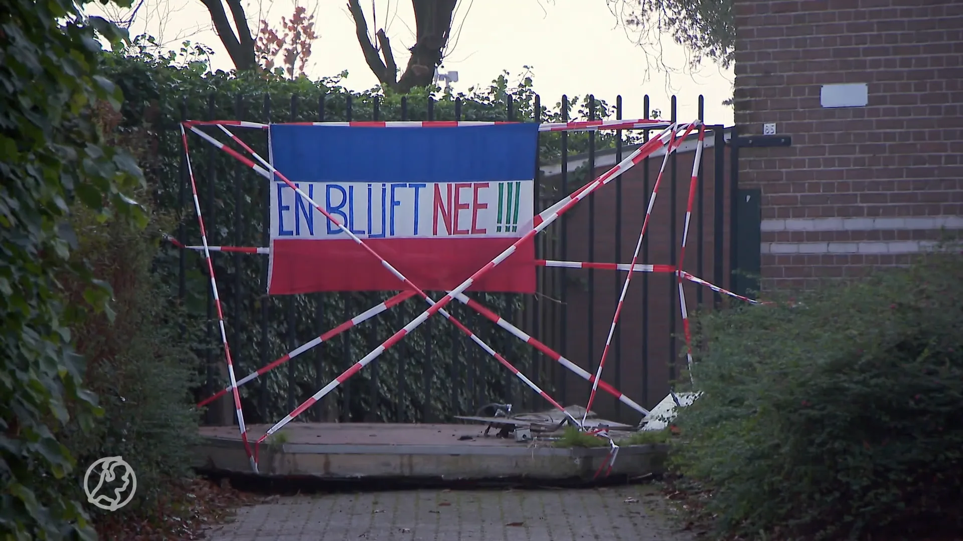 Brandbom gegooid in gebouw bestemd voor opvang Oekraïners in Schuinesloot