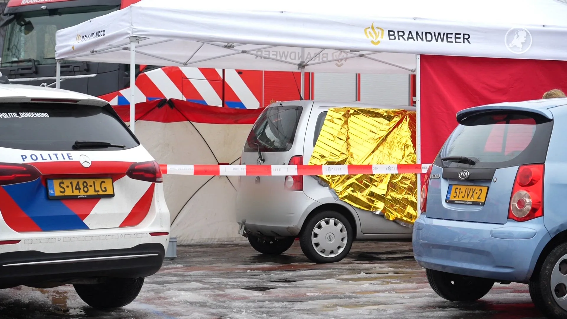 Overleden persoon gevonden in auto op parkeerplaats in Made