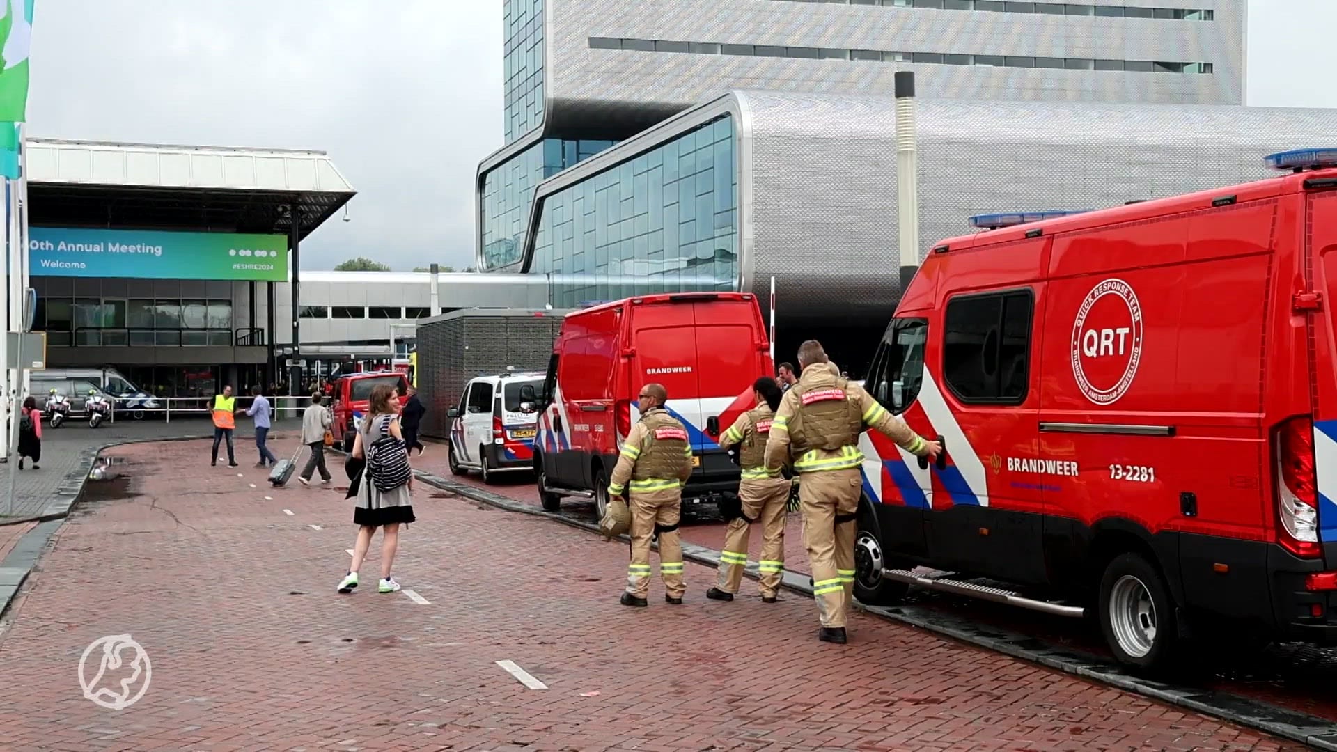 Politie onderzoekt verdacht pakketje bij RAI, gebouw deels ontruimd