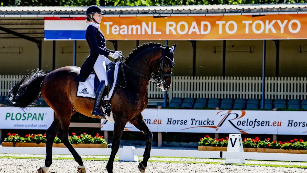 Dinja van Liere tóch naar Olympische Spelen in Tokio, maar niet met toppaard