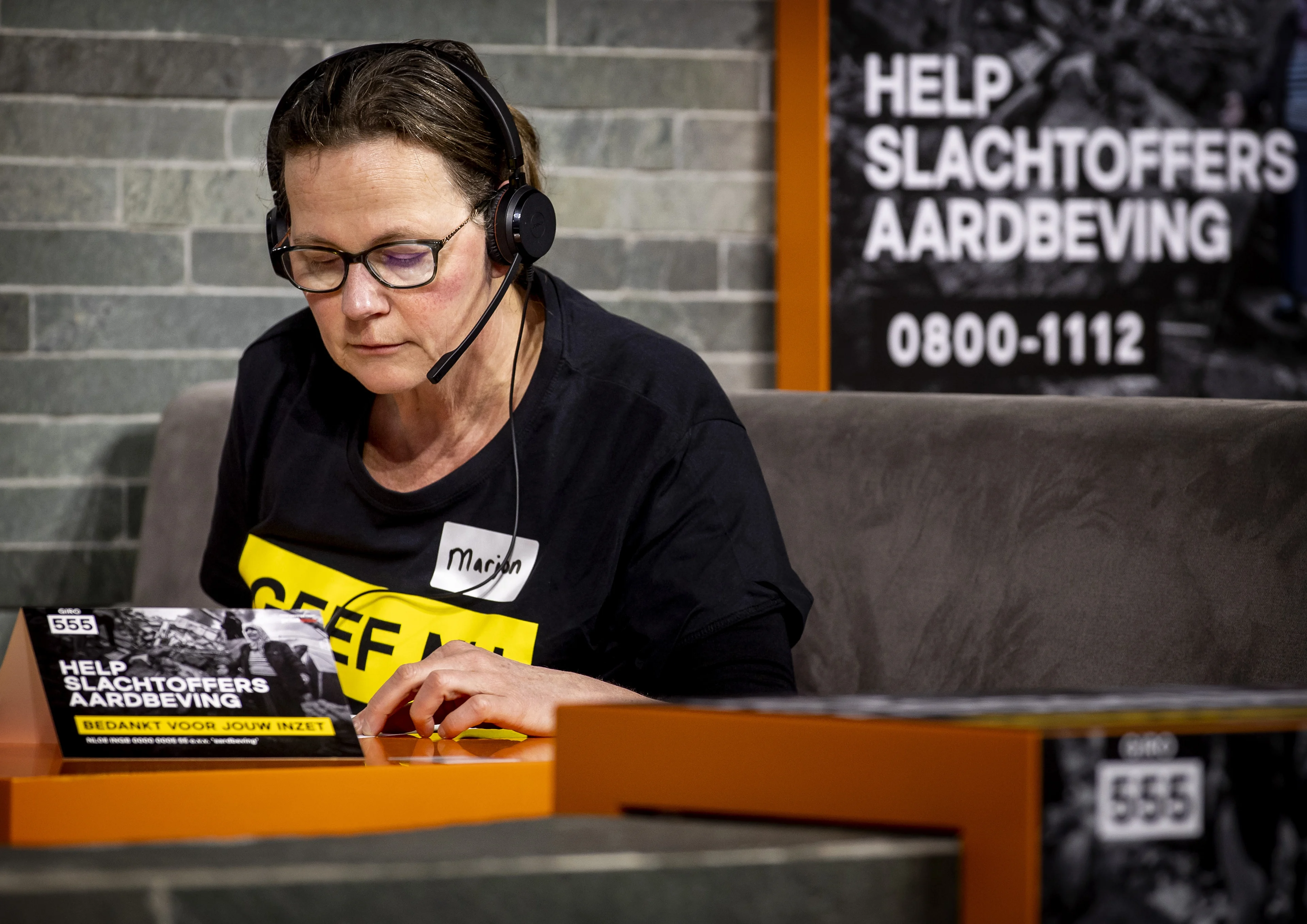 Giro555: voor 128 miljoen euro aan noodhulp naar Turkije en Syrië