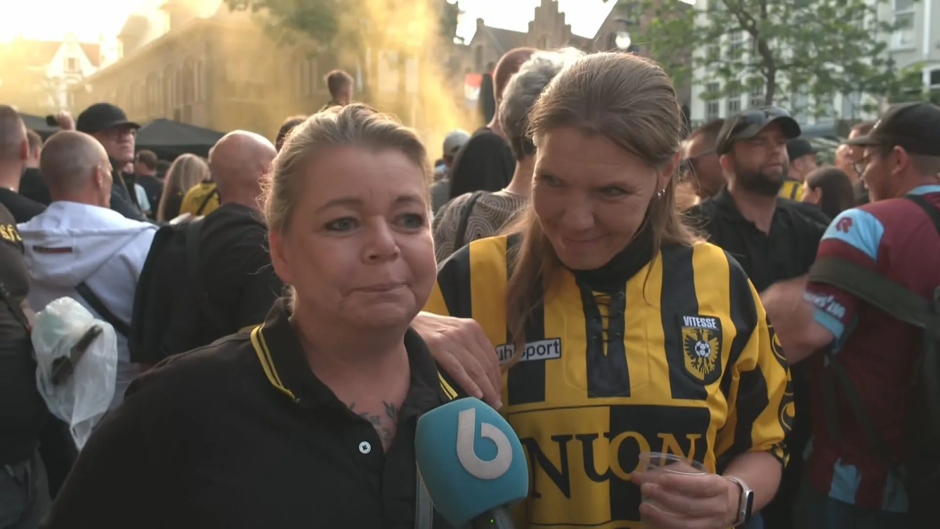 Arnhemse fans strijden voor voorbestaan club: 'Vitesse for life!'