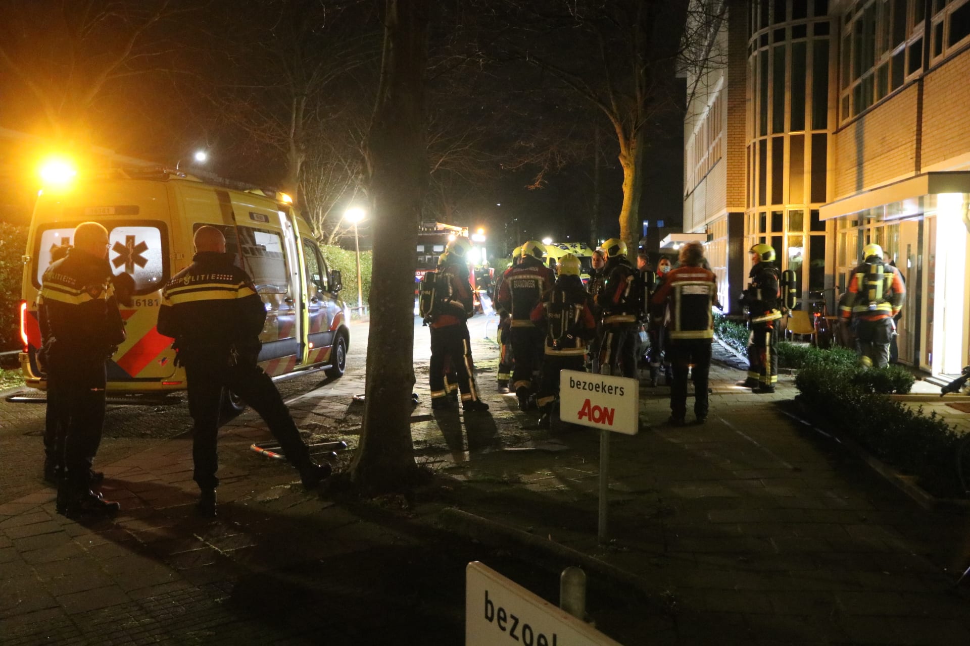 Bewoners, hond en kat ontsnappen aan dood bij koolmonoxidelek in Noordwijk