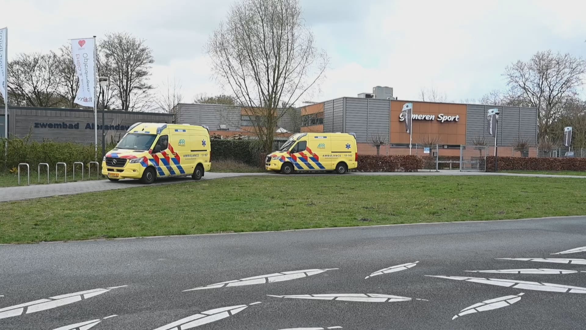 Persoon overlijdt na incident in zwembad Poortugaal, ander raakt onwel